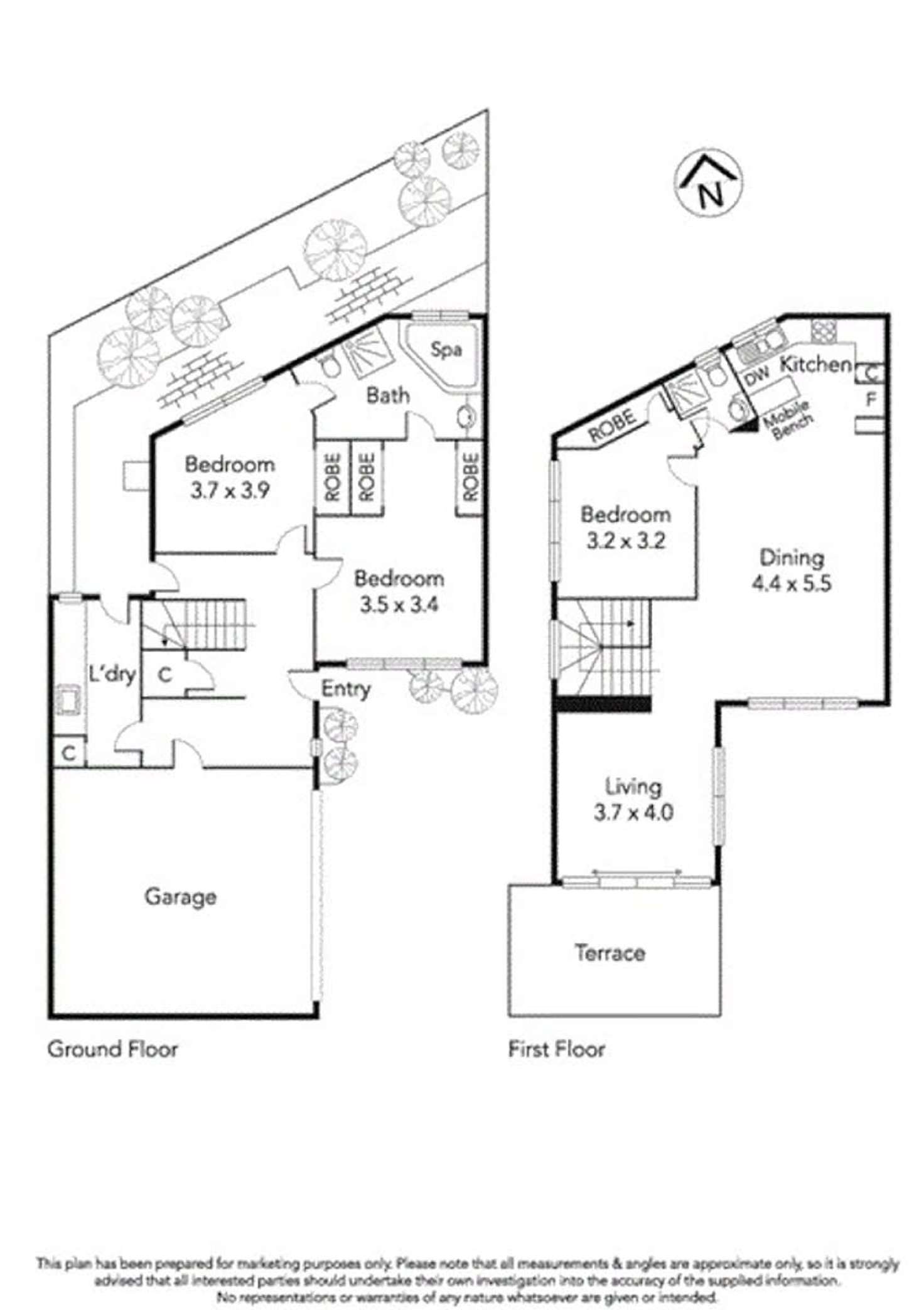 Floorplan of Homely unit listing, 3/259 Esplanade, Altona VIC 3018