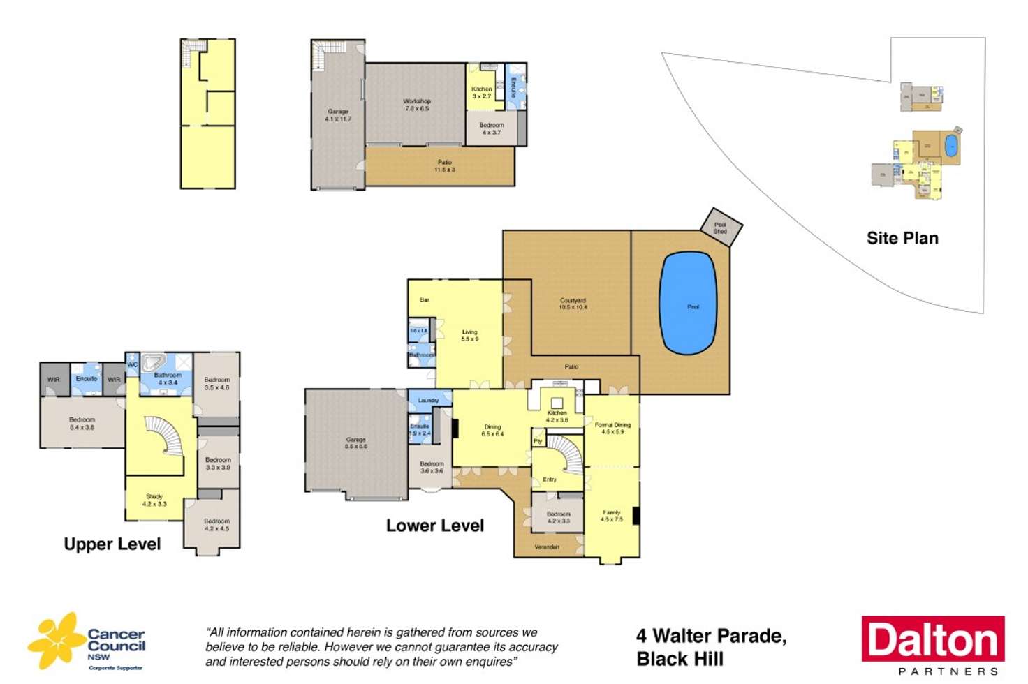 Floorplan of Homely house listing, 4 Walter Parade, Black Hill NSW 2322