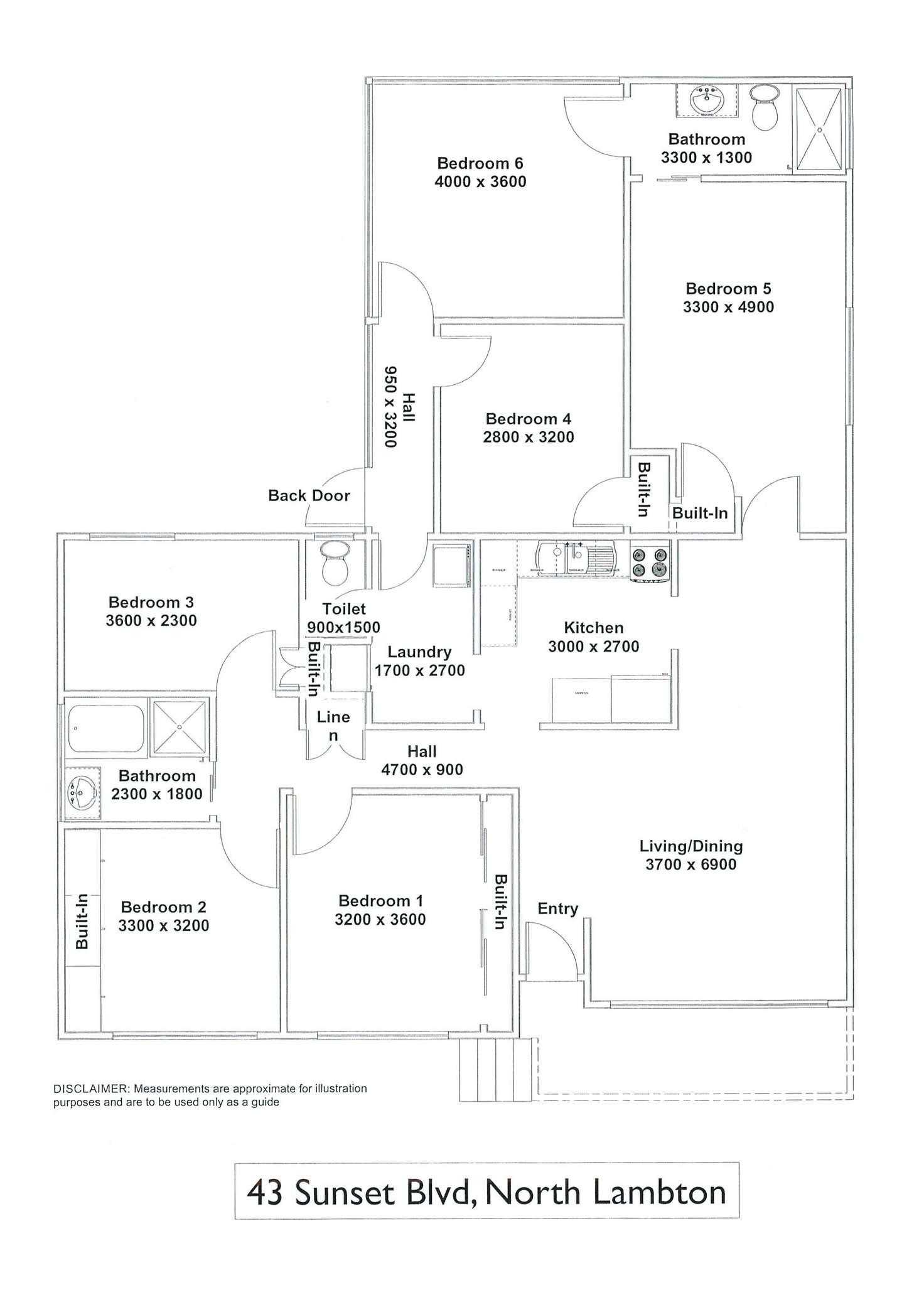Floorplan of Homely house listing, 43 Sunset Boulevarde, North Lambton NSW 2299