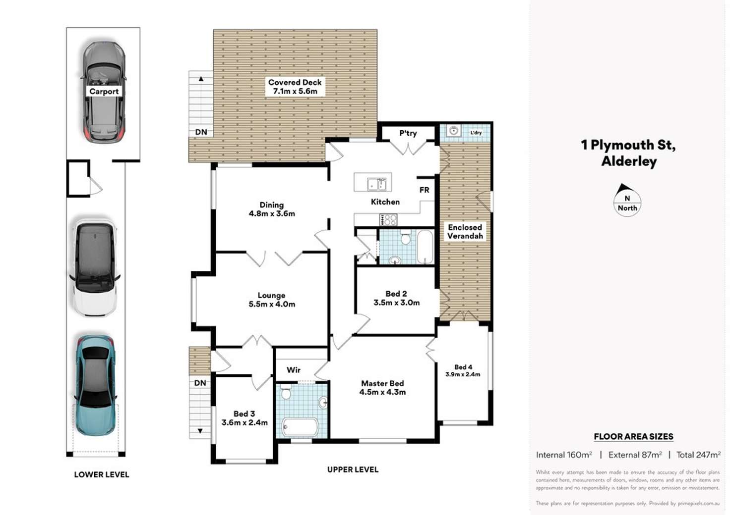 Floorplan of Homely house listing, 1 Plymouth Street, Alderley QLD 4051