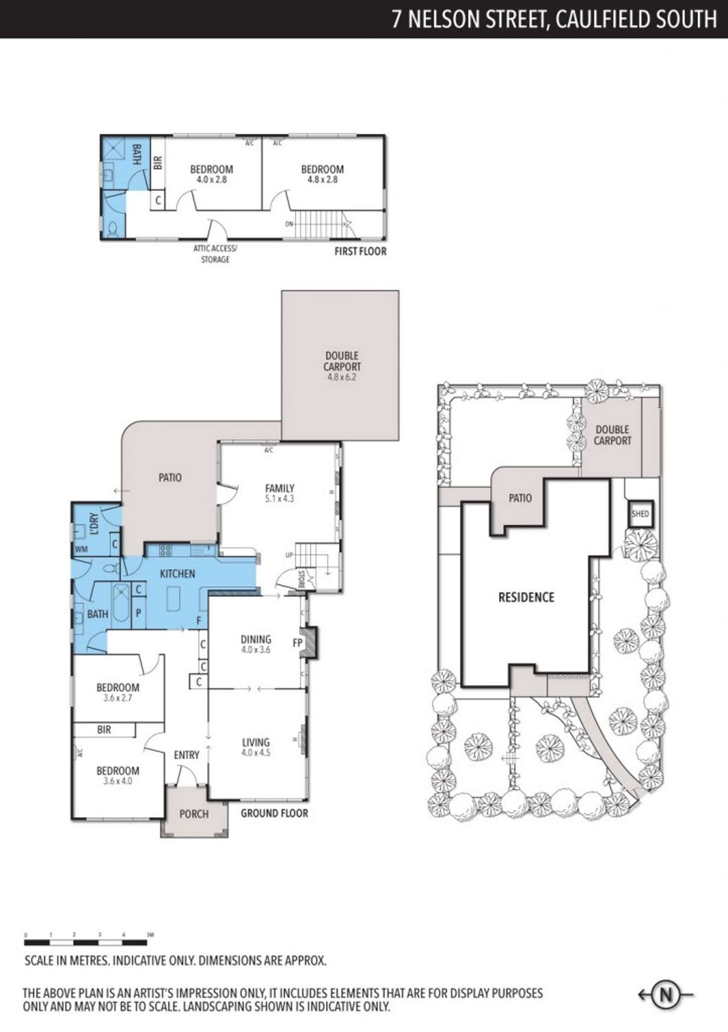 Floorplan of Homely house listing, 7 Nelson Street, Caulfield South VIC 3162