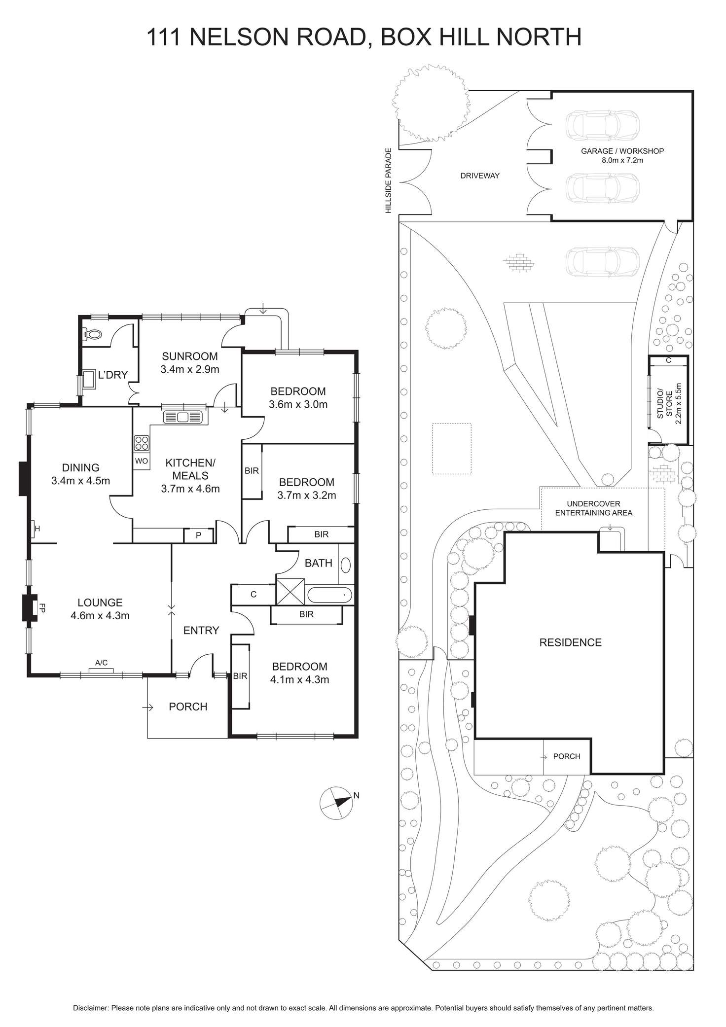 Floorplan of Homely house listing, 111 Nelson Road, Box Hill North VIC 3129