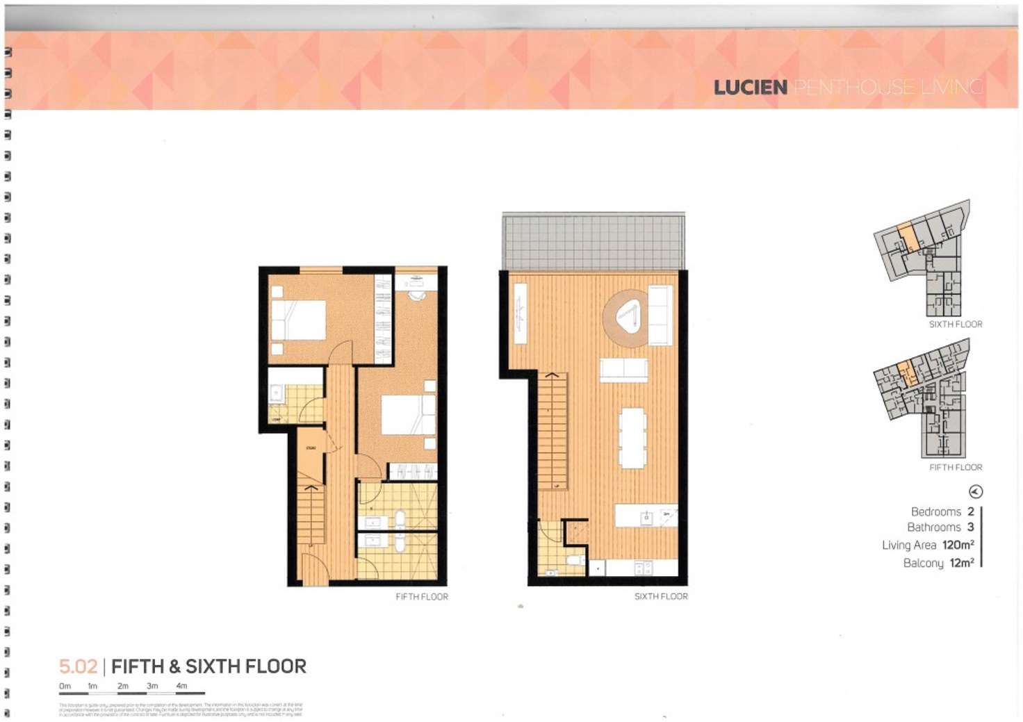 Floorplan of Homely apartment listing, 503/88 La Scala Avenue, Maribyrnong VIC 3032