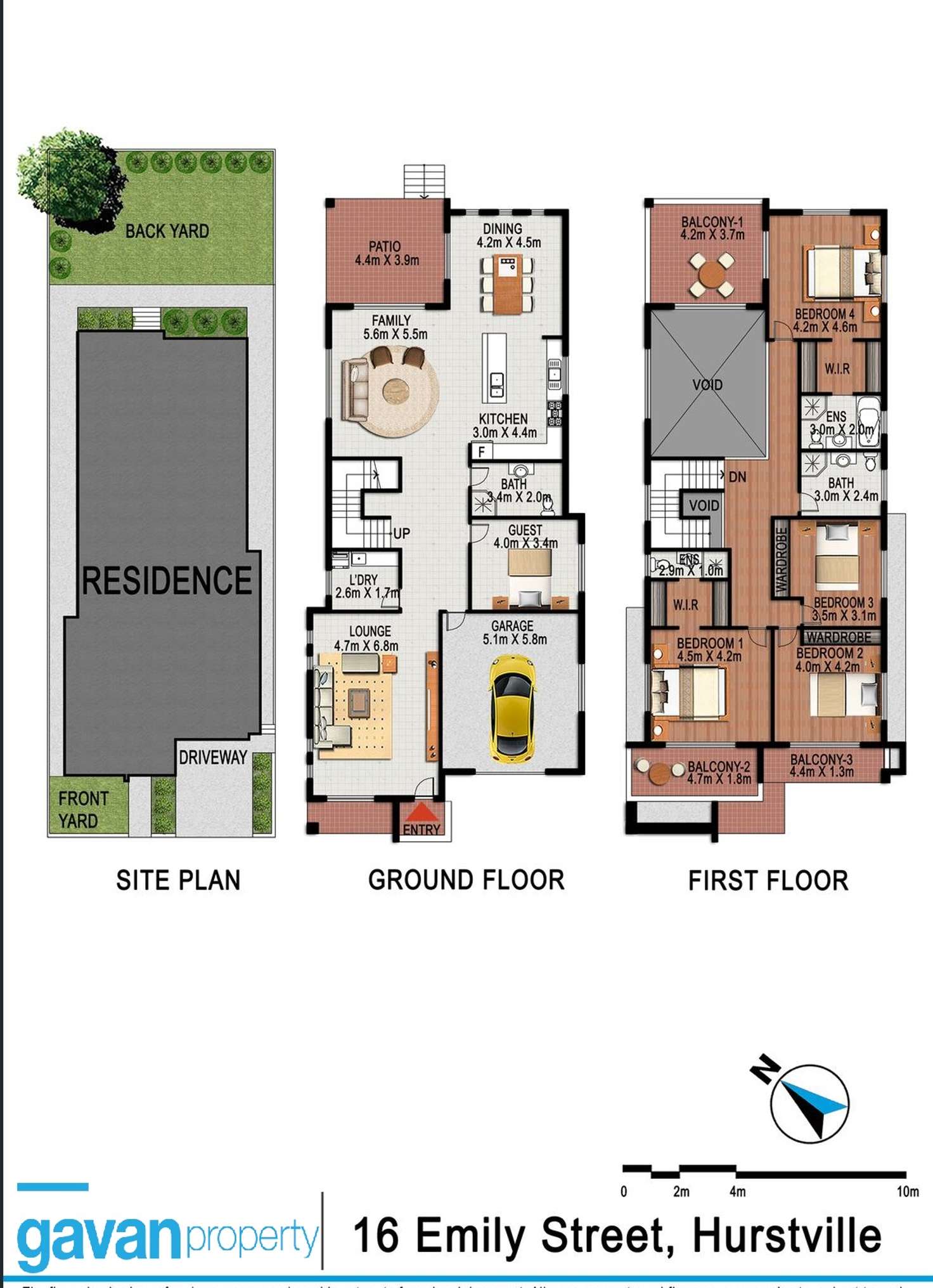 Floorplan of Homely house listing, 16 Emily Street, Hurstville NSW 2220
