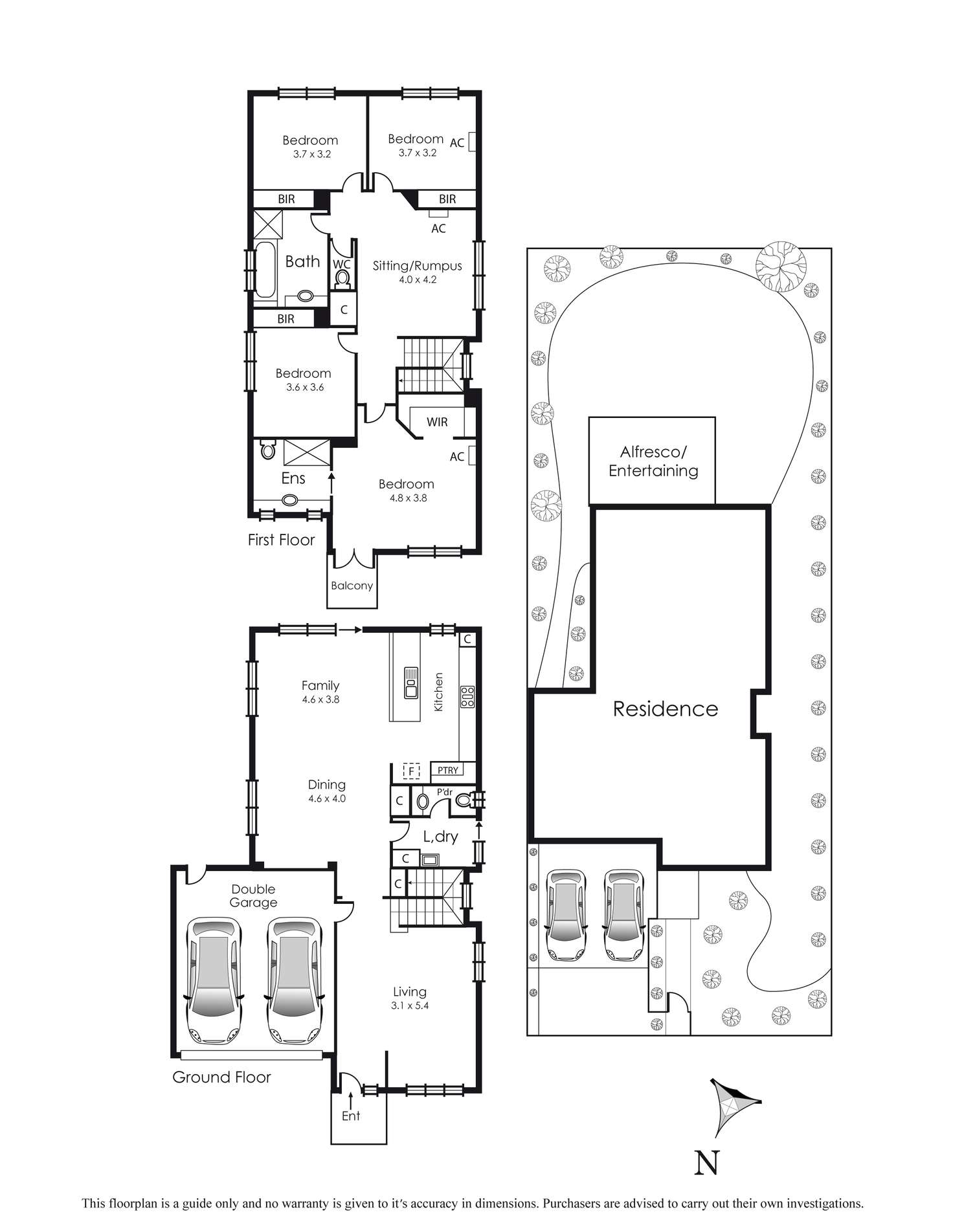 Floorplan of Homely house listing, 4 Roycroft Avenue, Aspendale VIC 3195