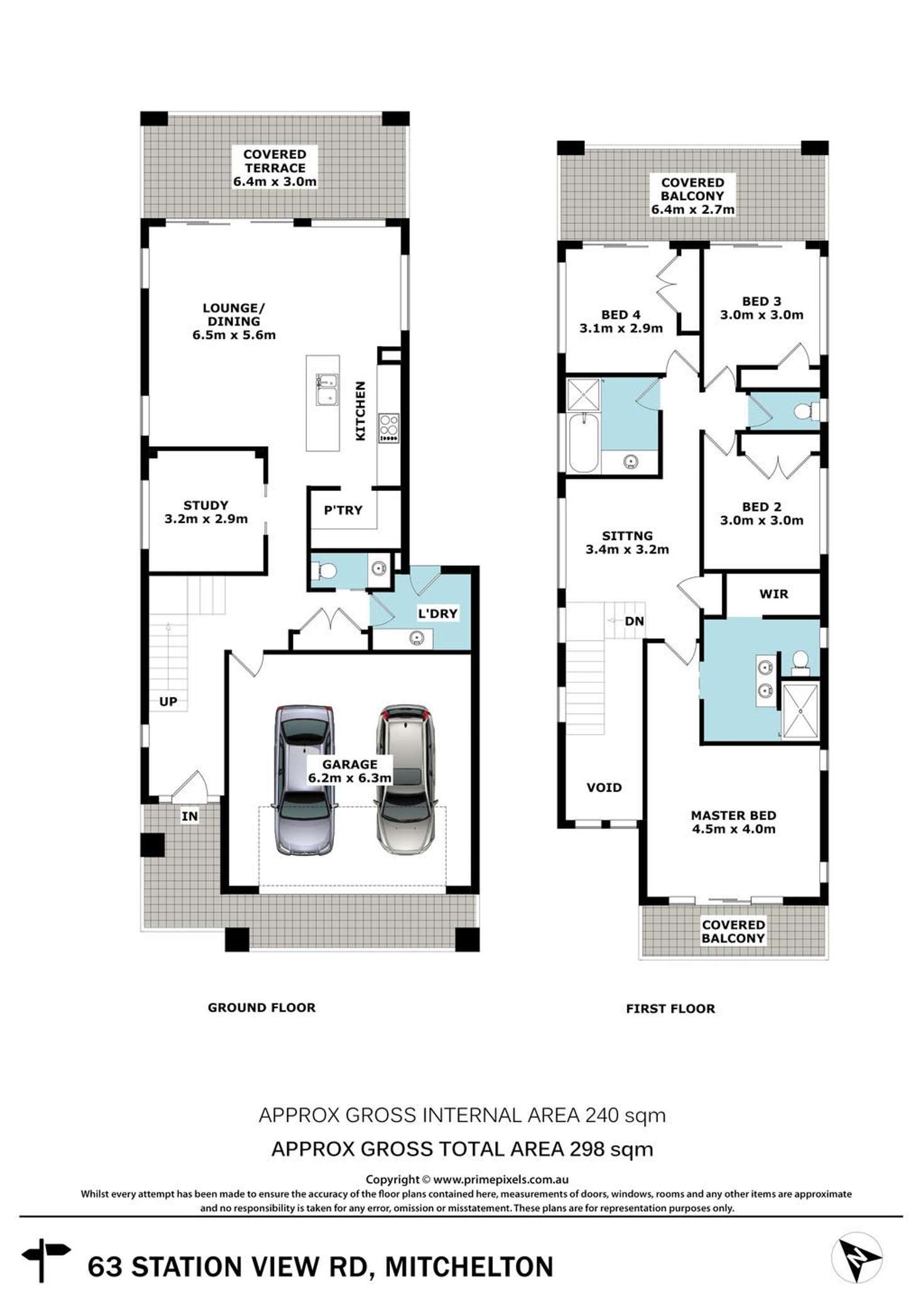 Floorplan of Homely house listing, 63 Station View Street, Mitchelton QLD 4053