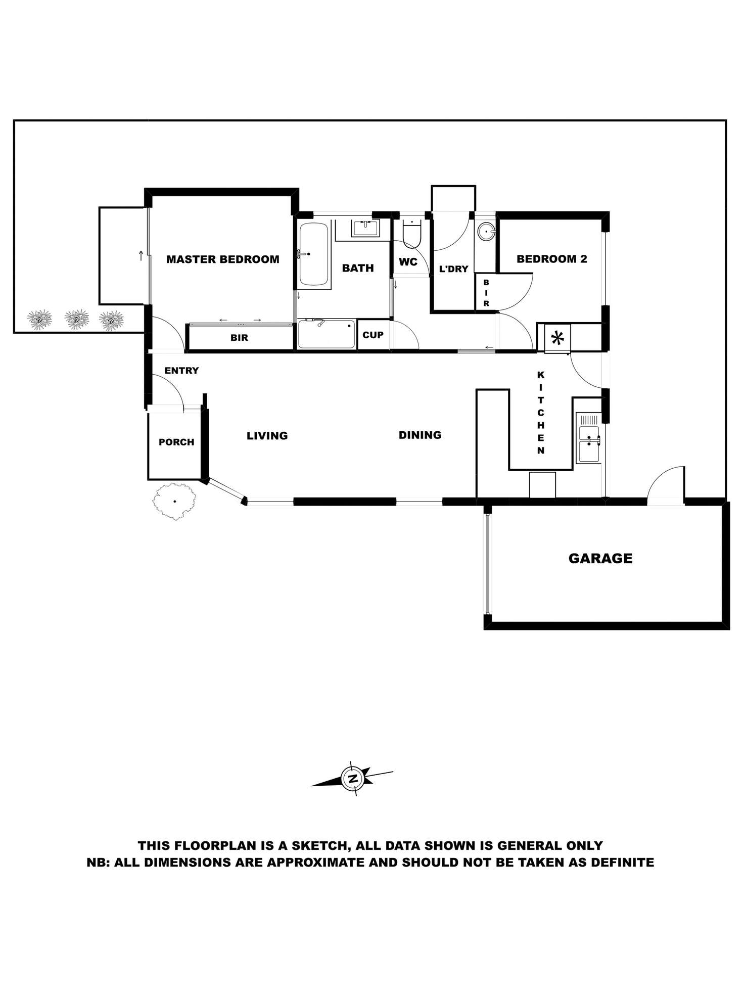 Floorplan of Homely unit listing, 4/89 Albert Avenue, Boronia VIC 3155