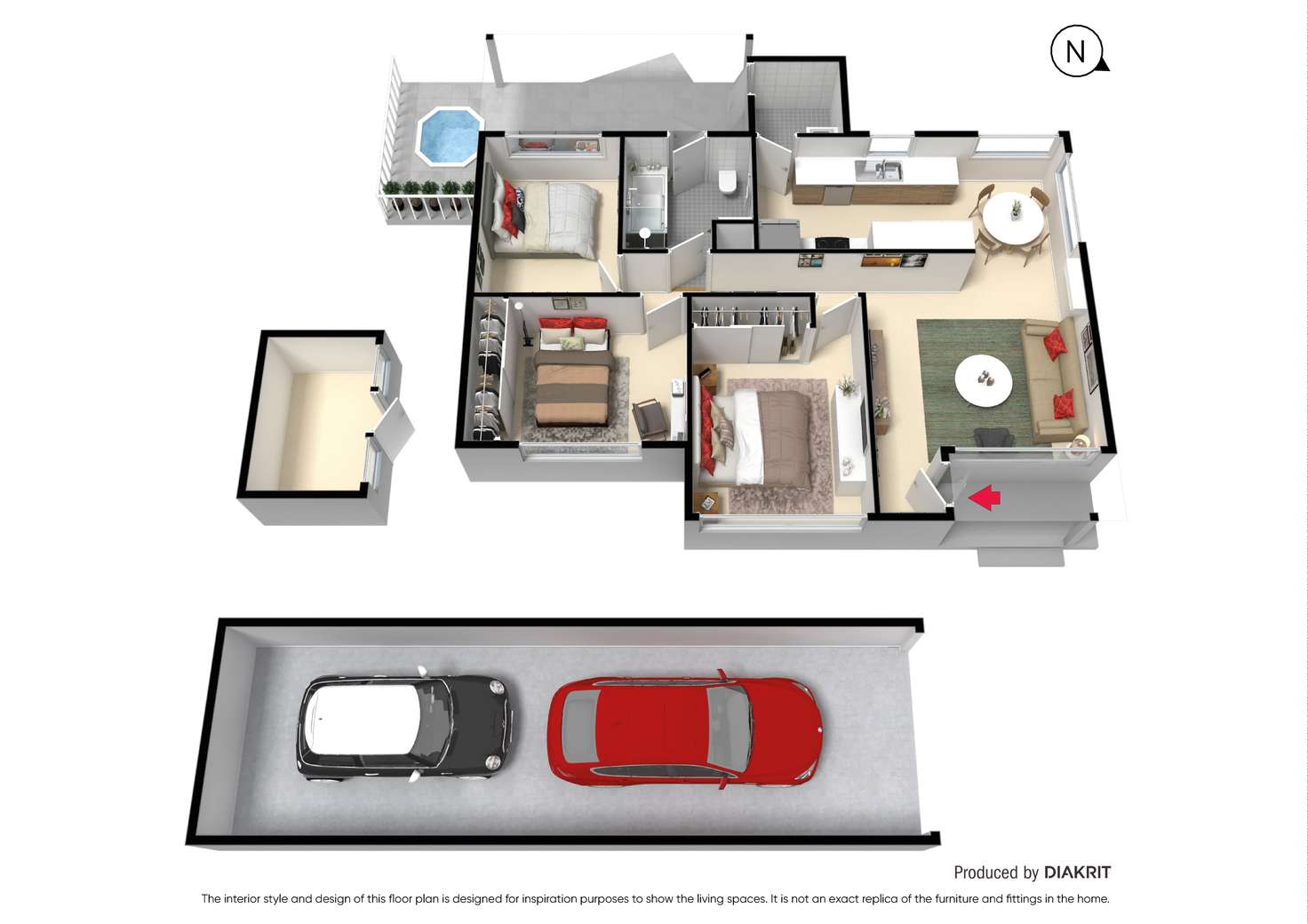 Floorplan of Homely house listing, 9 Lark Street, Altona VIC 3018