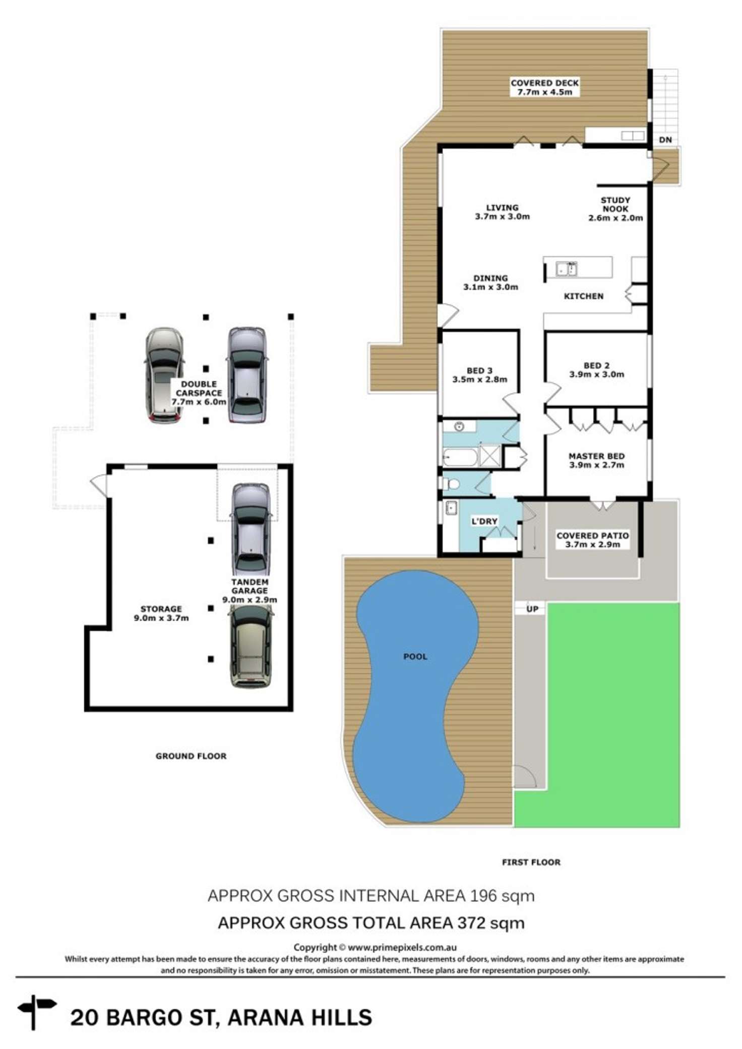 Floorplan of Homely house listing, 20 Bargo Street, Arana Hills QLD 4054