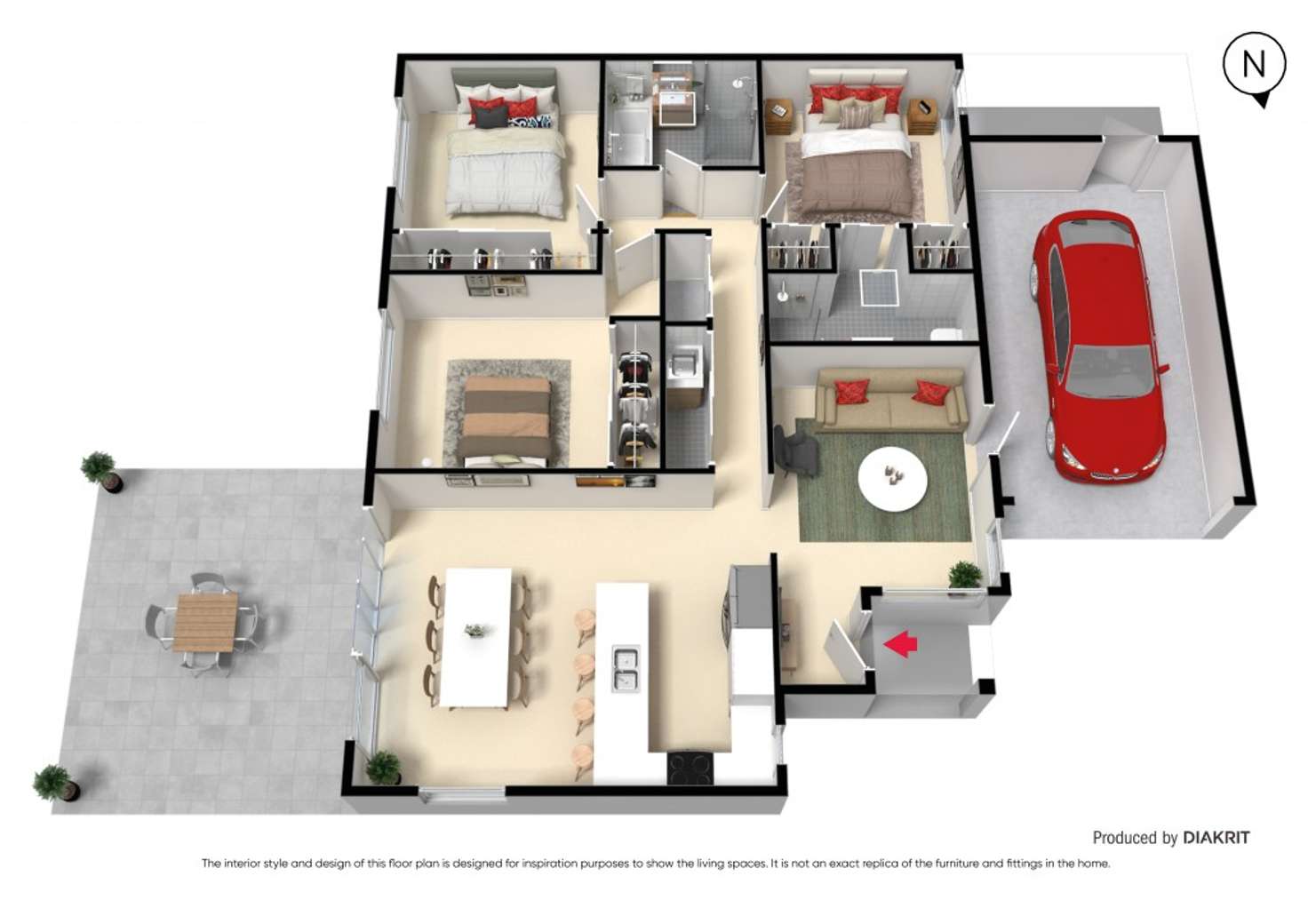 Floorplan of Homely unit listing, 2/28 Irwin Avenue, Altona North VIC 3025