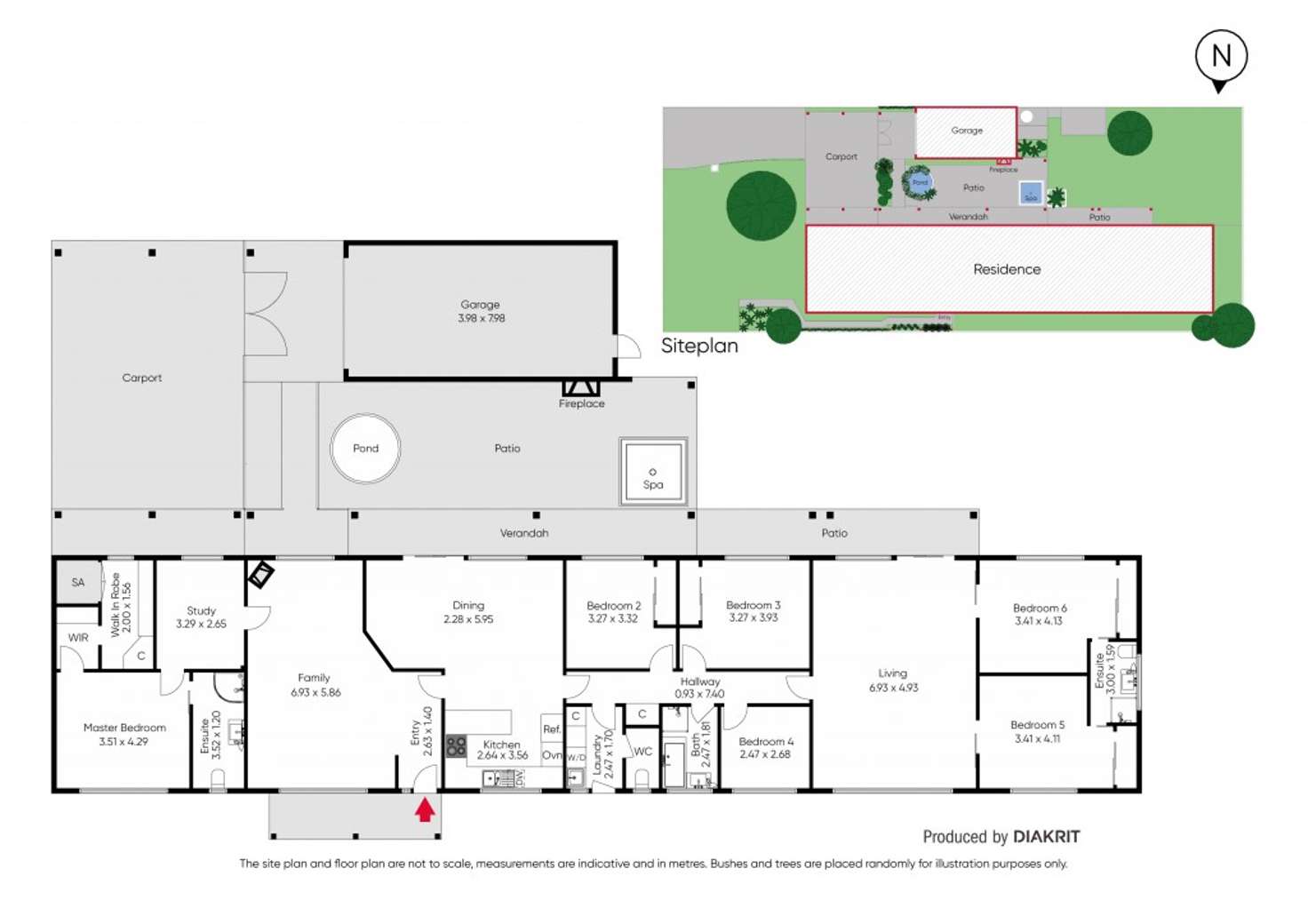 Floorplan of Homely house listing, 4 Comet Court, Rosebud VIC 3939