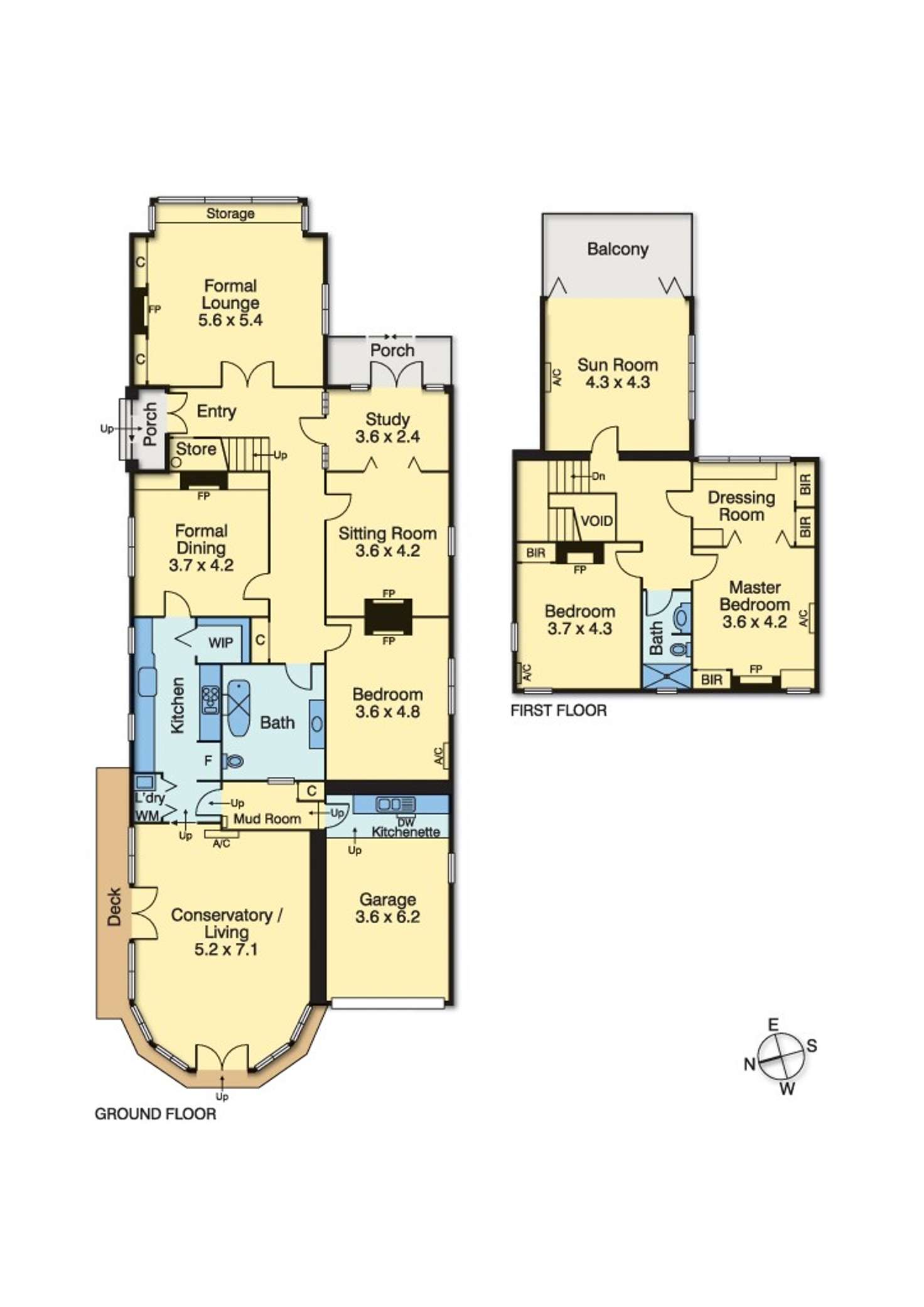 Floorplan of Homely house listing, 122b Gould Street, Frankston VIC 3199