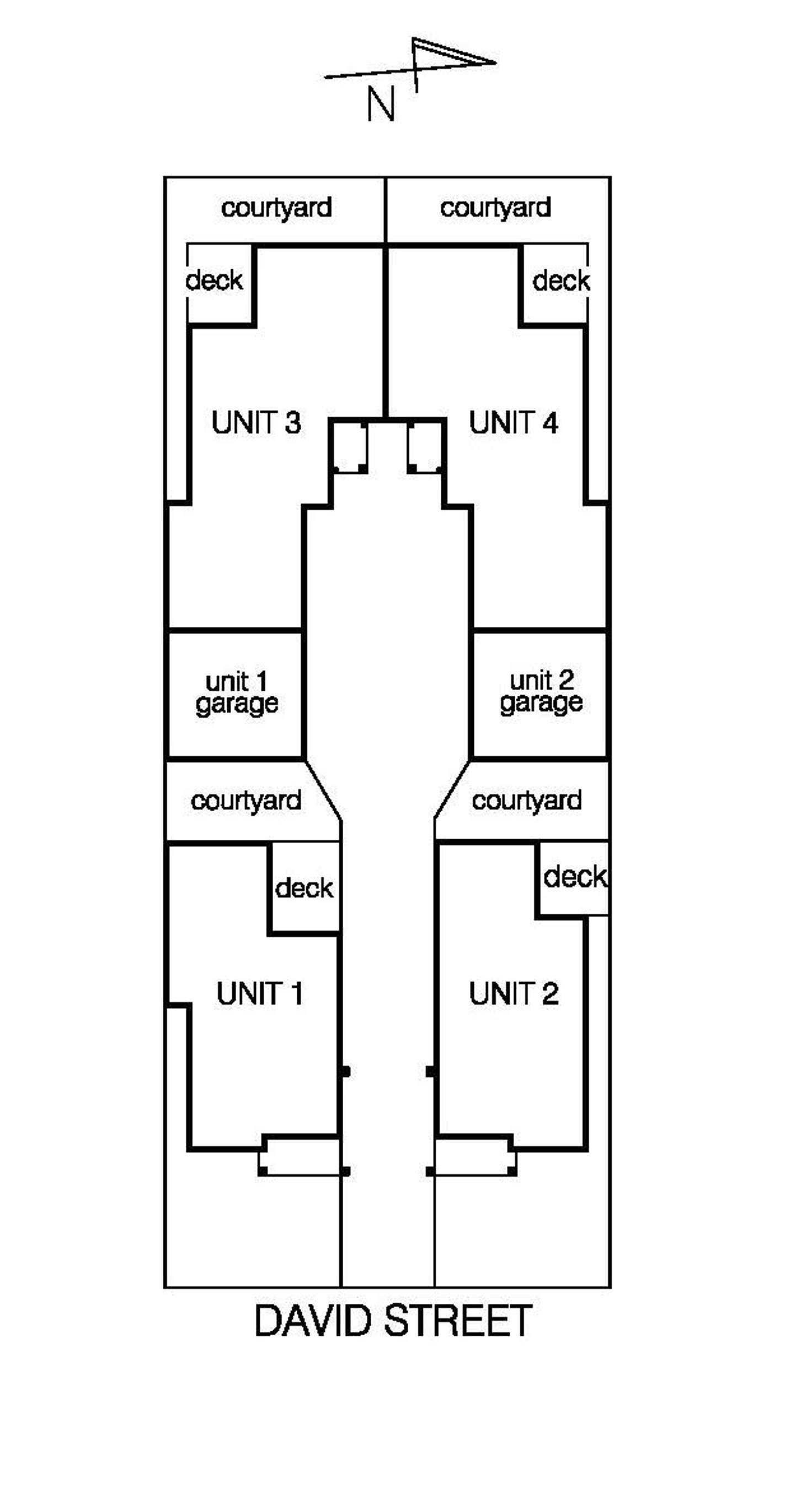 Floorplan of Homely townhouse listing, 2/11 David Street, Altona VIC 3018