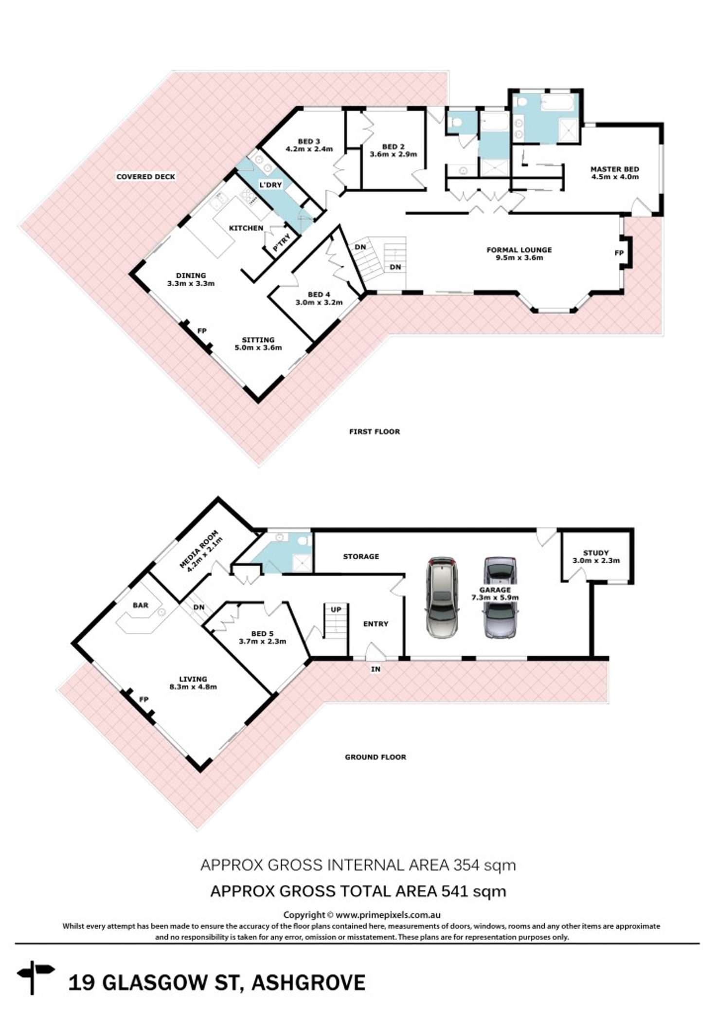 Floorplan of Homely house listing, 19 Glasgow Street, Ashgrove QLD 4060