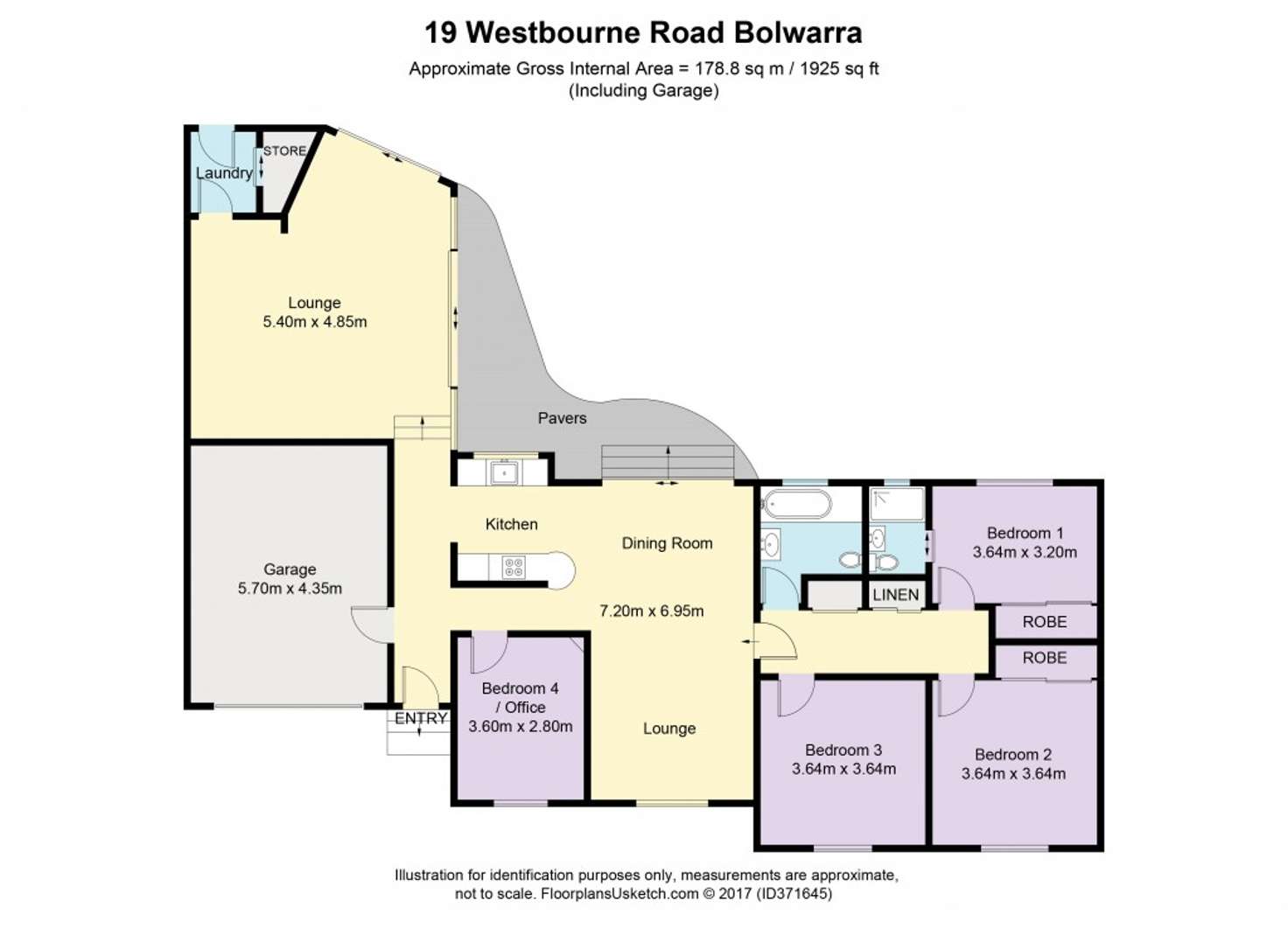 Floorplan of Homely house listing, 19 Westbourne Road, Bolwarra NSW 2320