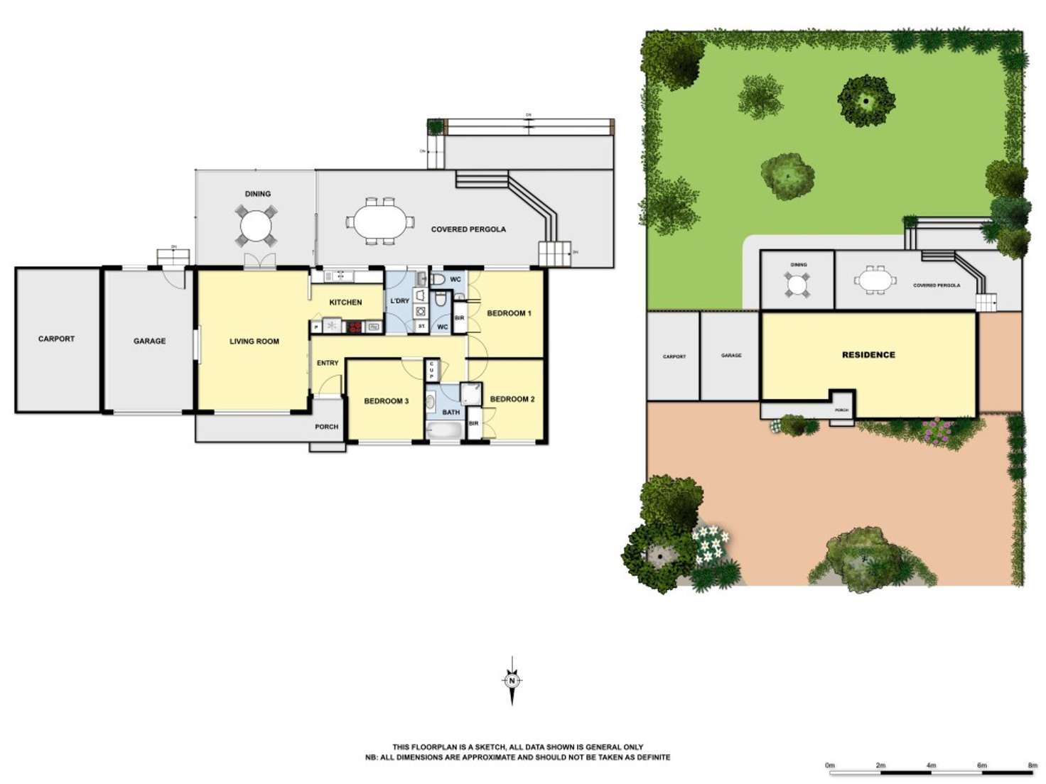 Floorplan of Homely house listing, 18 Montana Avenue, Boronia VIC 3155