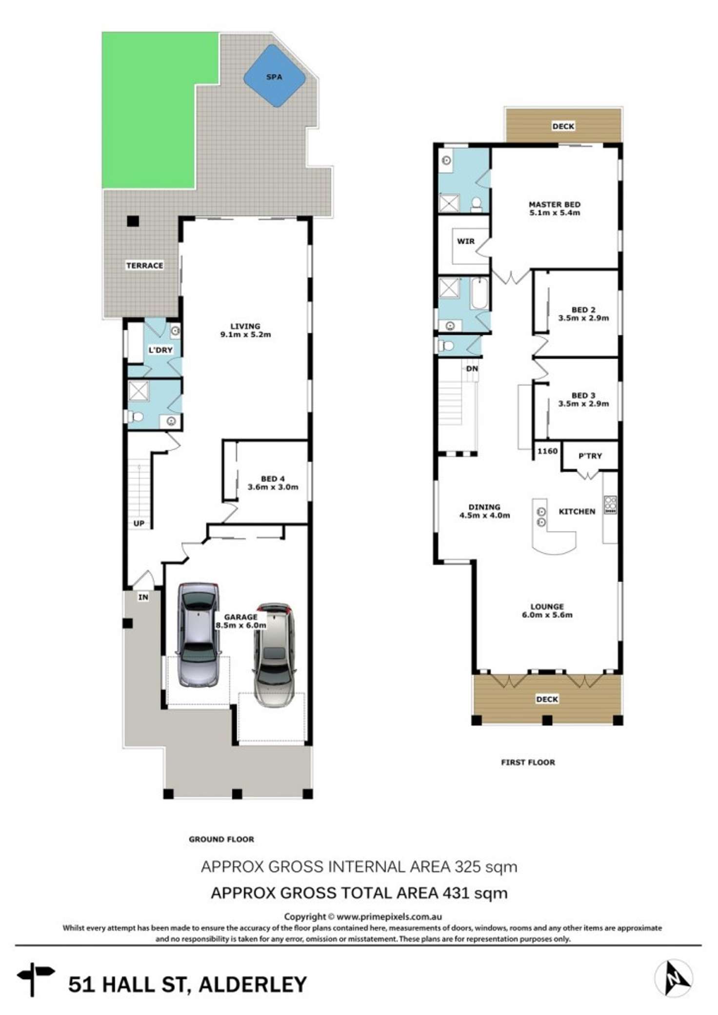 Floorplan of Homely house listing, 51 Hall Street, Alderley QLD 4051