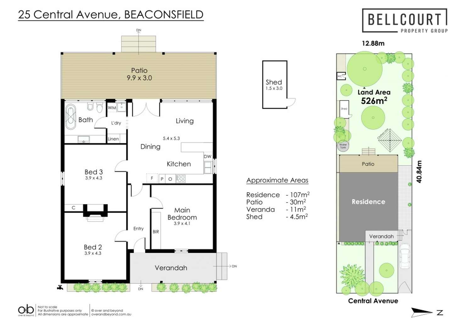 Floorplan of Homely house listing, 25 Central Avenue, Beaconsfield WA 6162