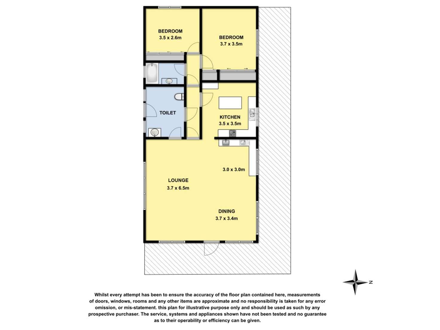 Floorplan of Homely house listing, 539 Corangamite Lake Road, Cororooke VIC 3254