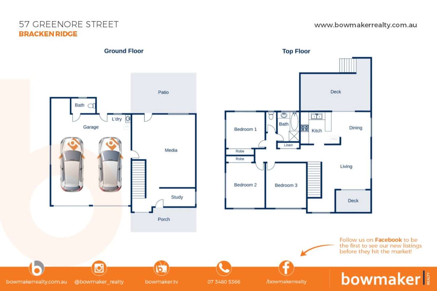 Floorplan of Homely house listing, 57 Greenore Street, Bracken Ridge QLD 4017