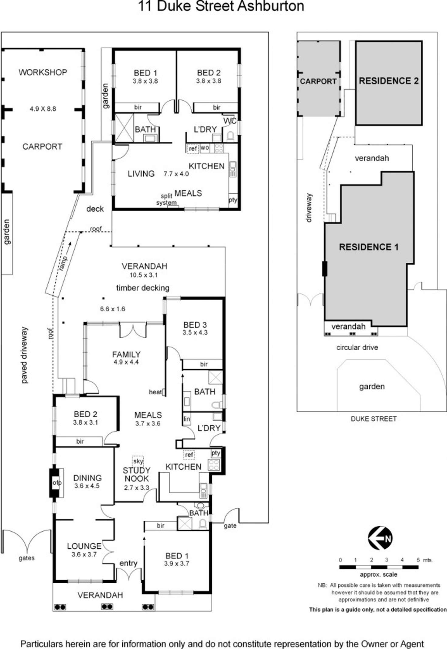 Floorplan of Homely house listing, 11 Duke Street, Ashburton VIC 3147