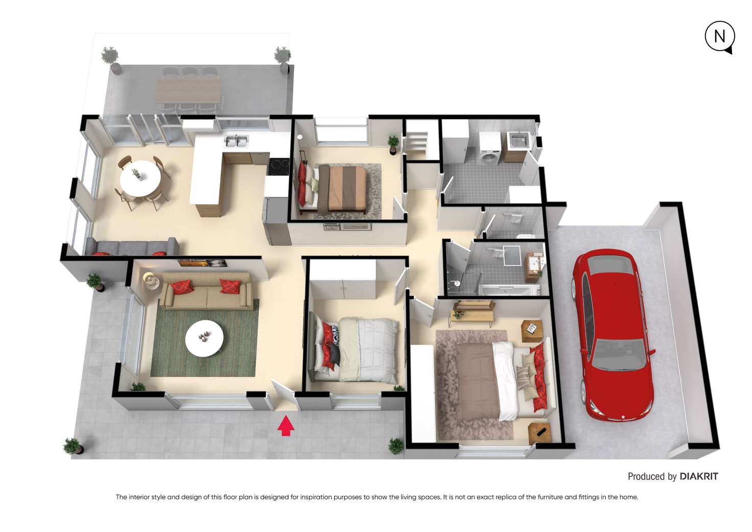 Floorplan of Homely house listing, 4 Maclarens Close, Wyndham Vale VIC 3024