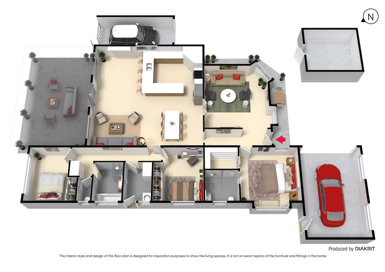 Floorplan of Homely house listing, 19 Whitmore Place, Wyndham Vale VIC 3024