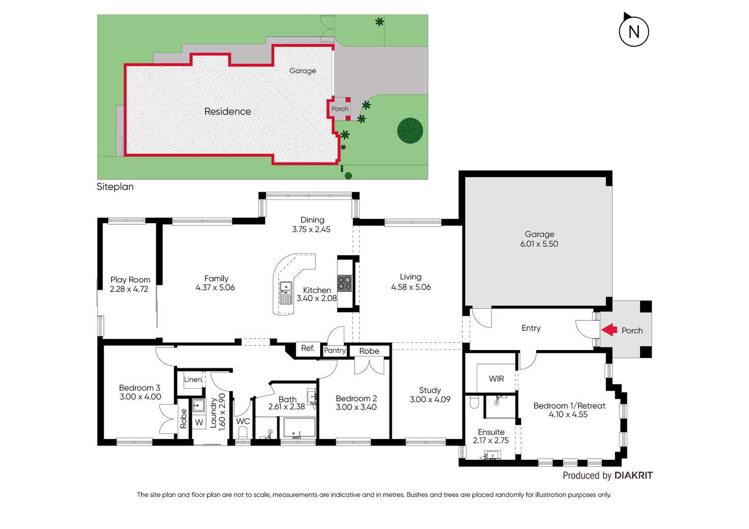 Floorplan of Homely house listing, 6 Kerlin Crescent, Tarneit VIC 3029