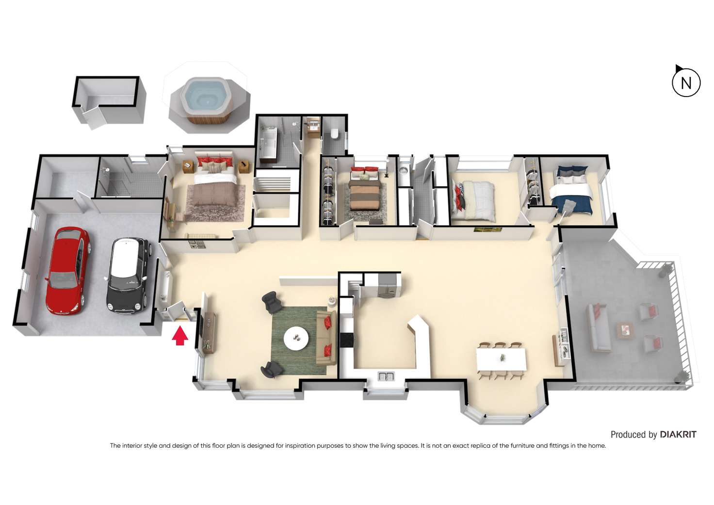 Floorplan of Homely house listing, 12 Lollipop Drive, Wyndham Vale VIC 3024