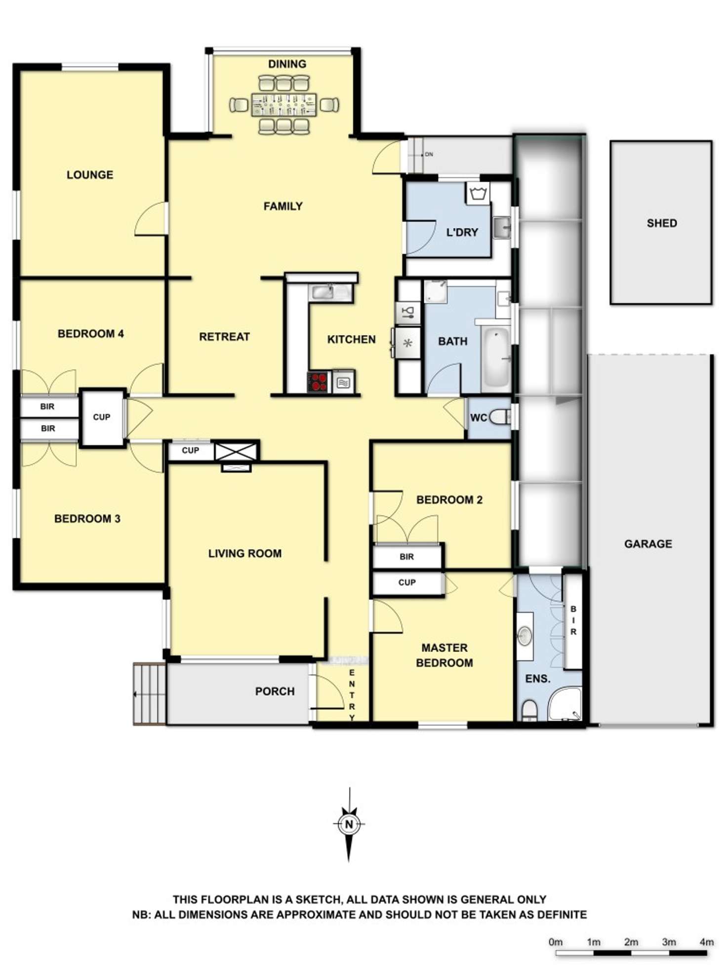 Floorplan of Homely house listing, 30 Olive Grove, Boronia VIC 3155