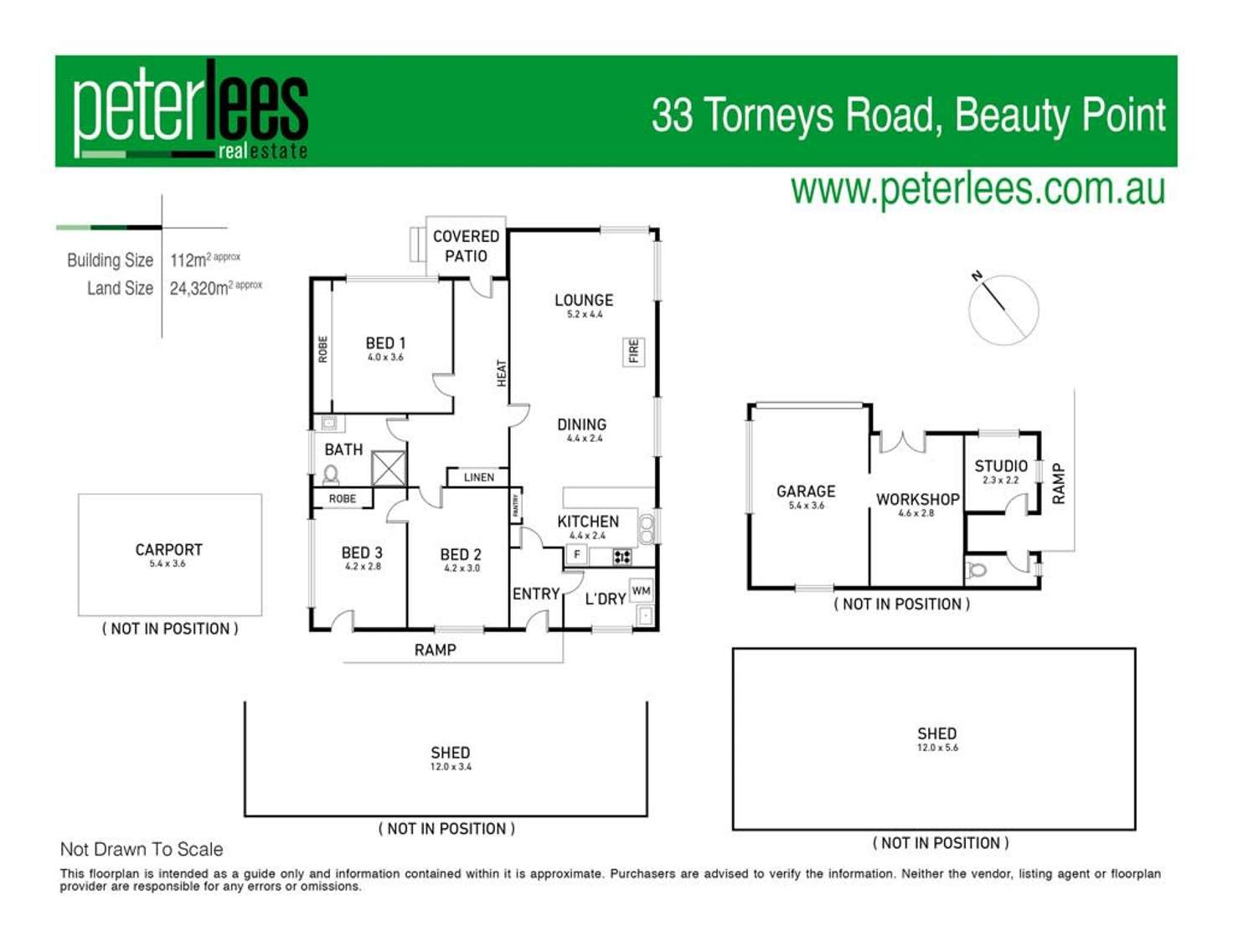 Floorplan of Homely house listing, 33 Torneys Road, Beauty Point TAS 7270