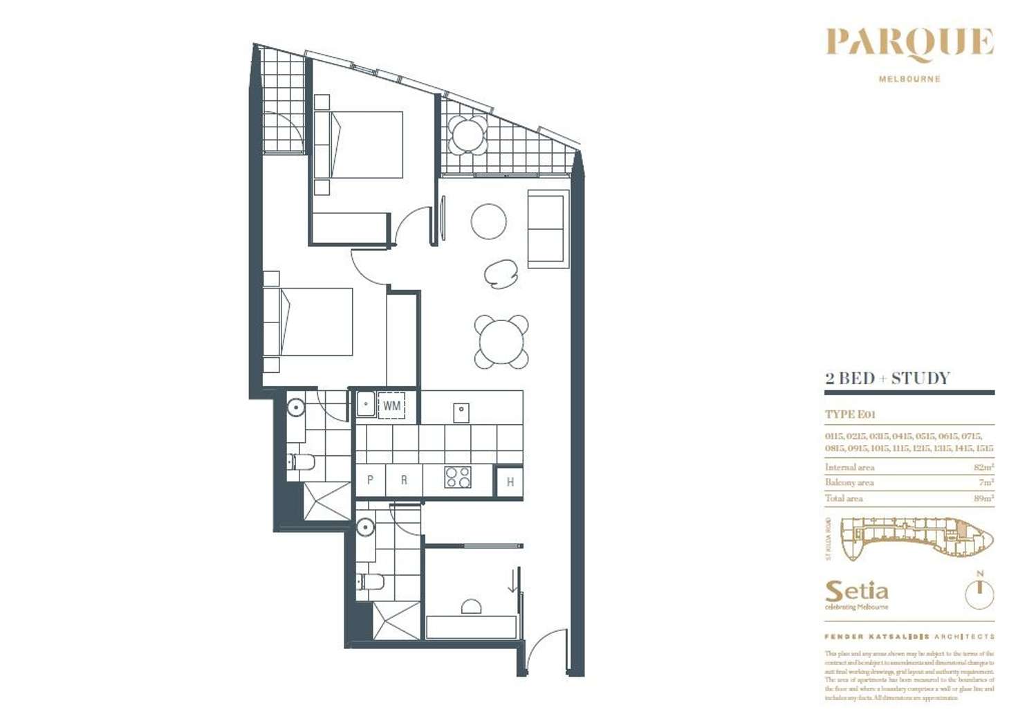 Floorplan of Homely apartment listing, ../555 St Kilda Road, Melbourne VIC 3004