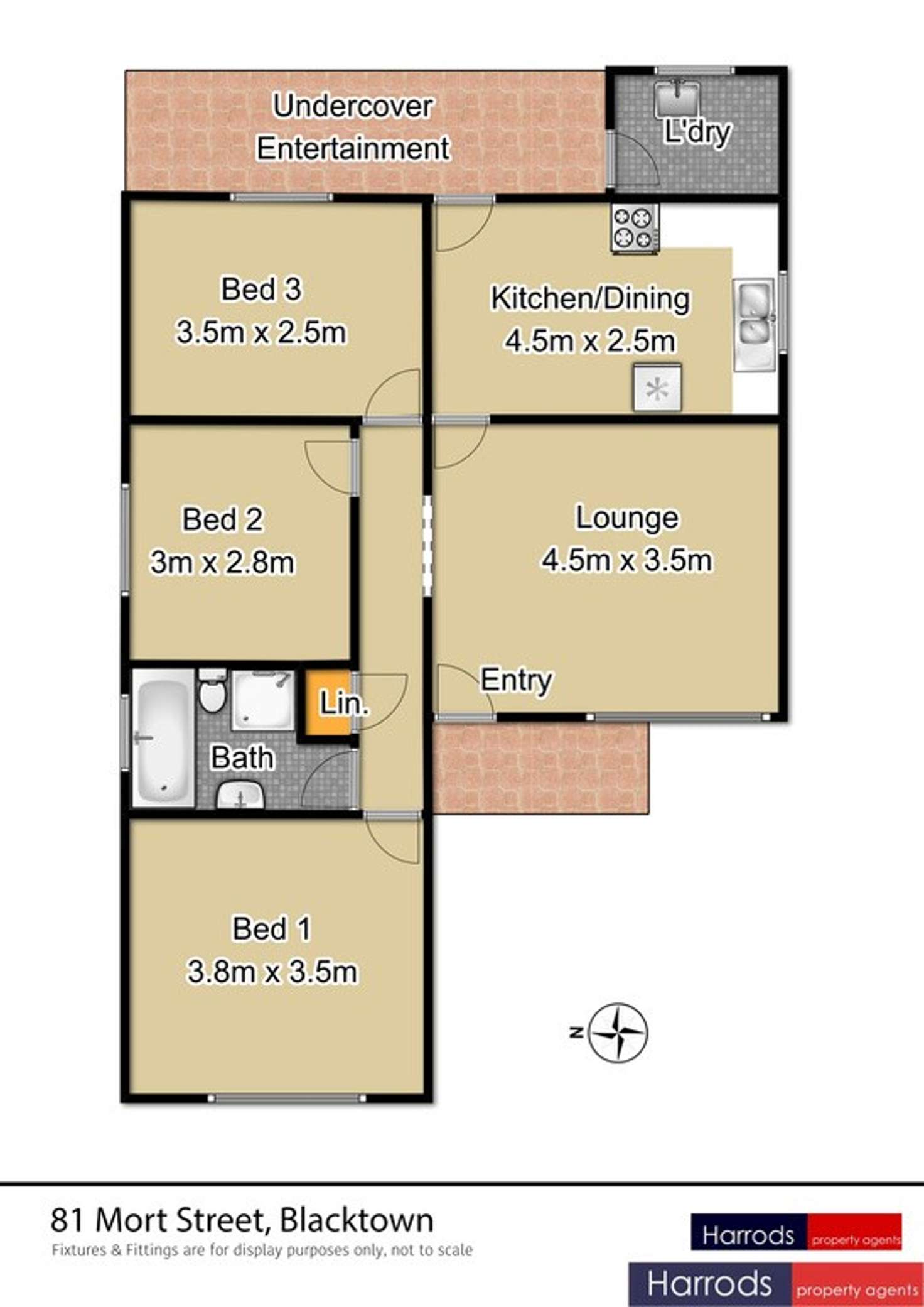 Floorplan of Homely house listing, 81 Mort Street, Blacktown NSW 2148