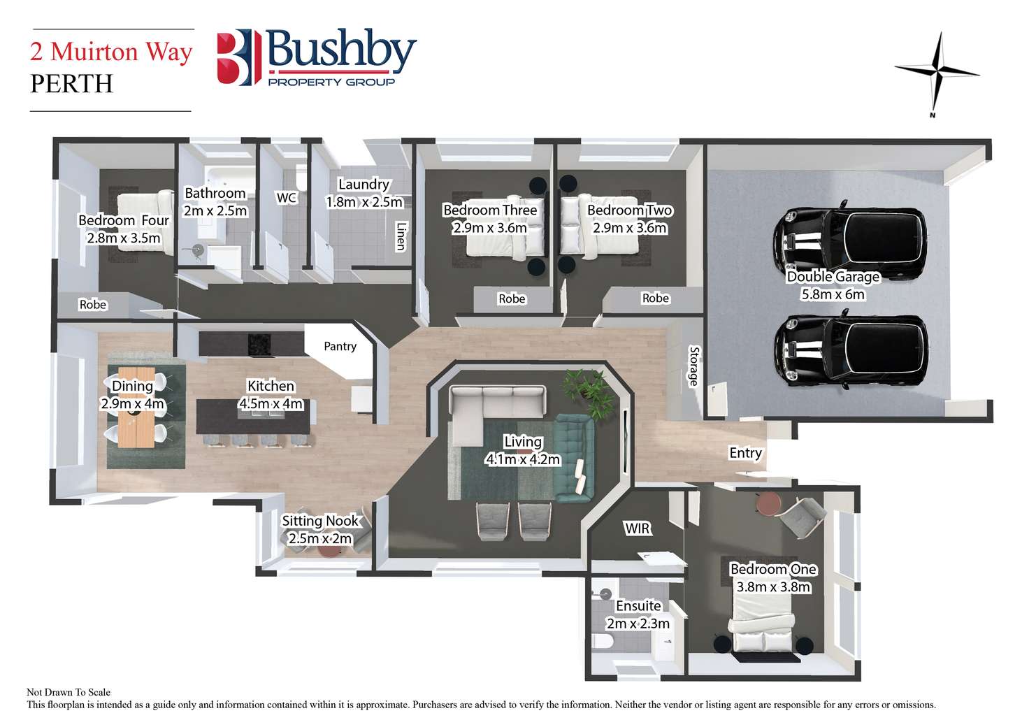 Floorplan of Homely house listing, 3 Muirton Way, Perth TAS 7300
