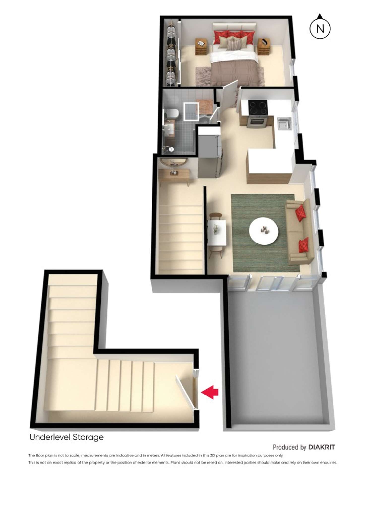 Floorplan of Homely apartment listing, 1/209 Johnston Street, Collingwood VIC 3066