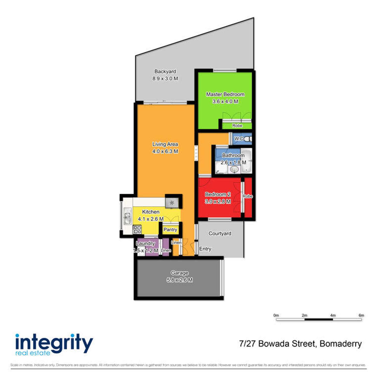 Floorplan of Homely unit listing, 7/27 Bowada Street, Bomaderry NSW 2541