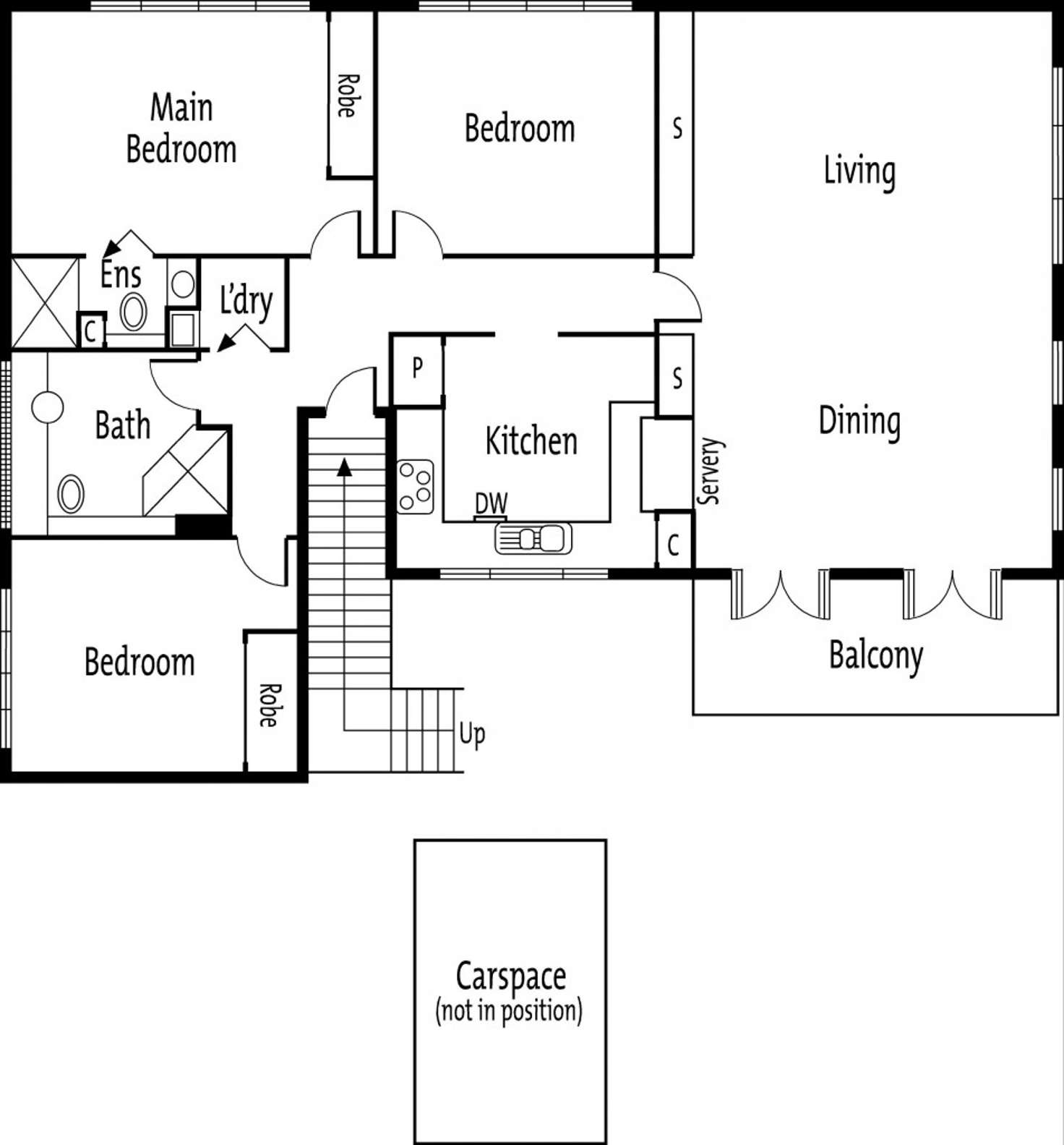 Floorplan of Homely apartment listing, 10/26 Springfield Avenue, Toorak VIC 3142