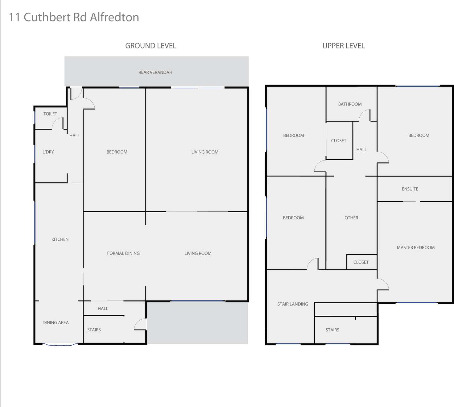 Floorplan of Homely house listing, 11 Cuthberts Road, Alfredton VIC 3350