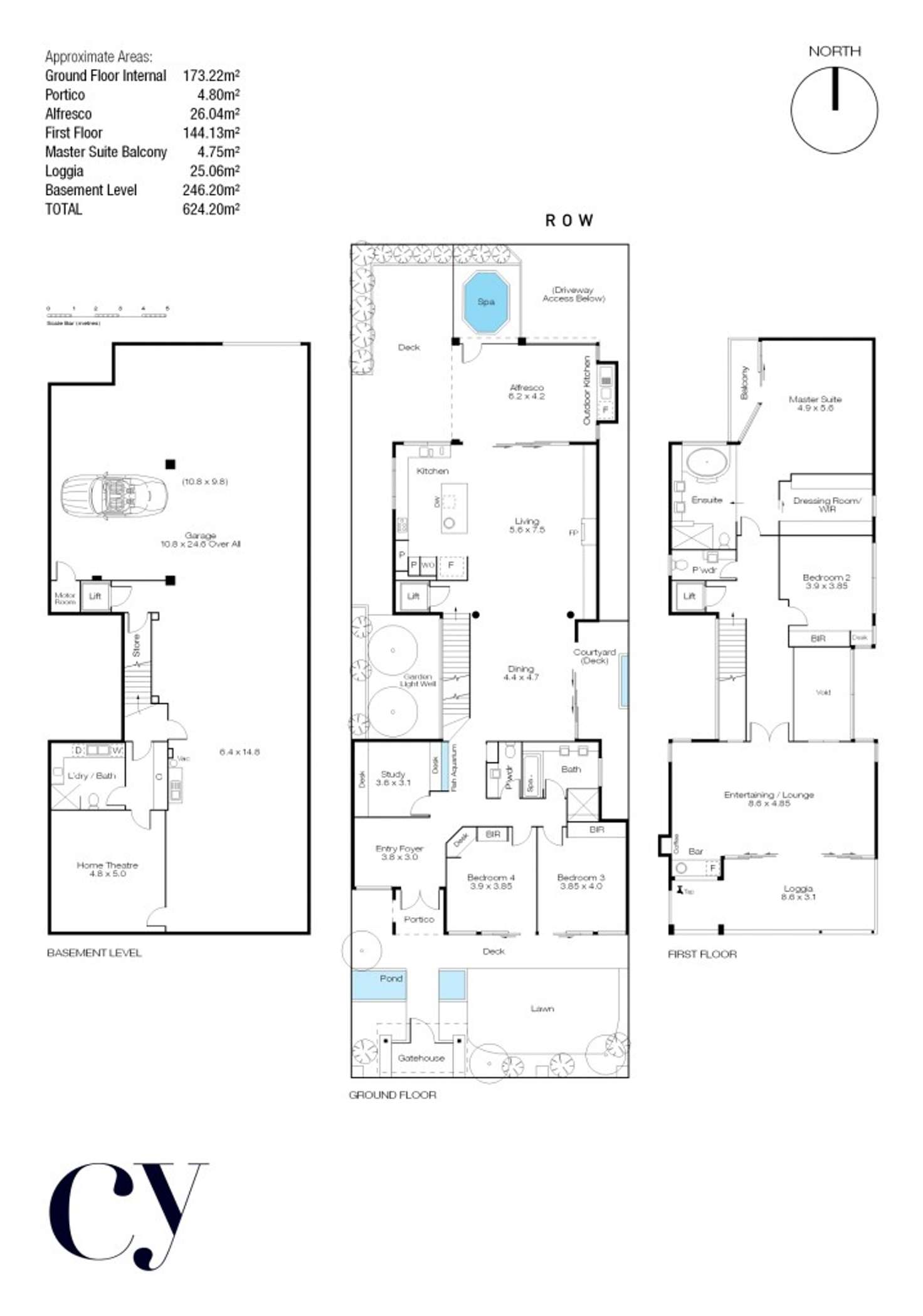 Floorplan of Homely house listing, 6 Grant Street, Cottesloe WA 6011
