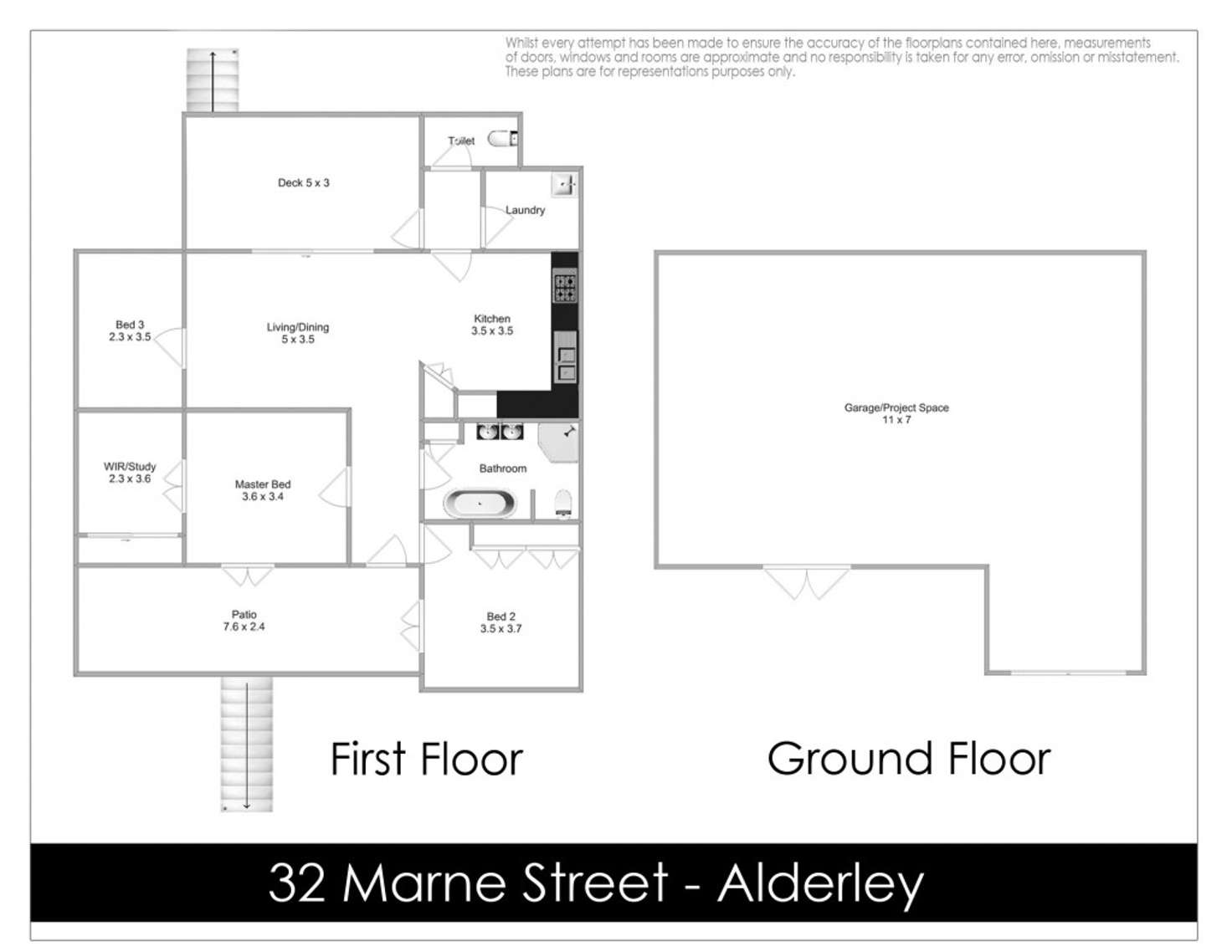 Floorplan of Homely house listing, 32 Marne Street, Alderley QLD 4051