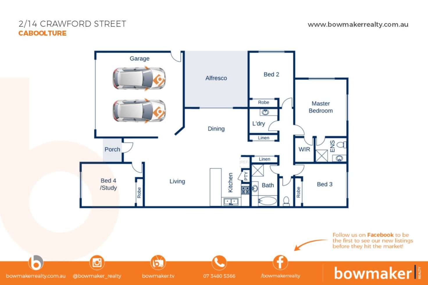 Floorplan of Homely house listing, 2/14 Crawford Street, Caboolture QLD 4510