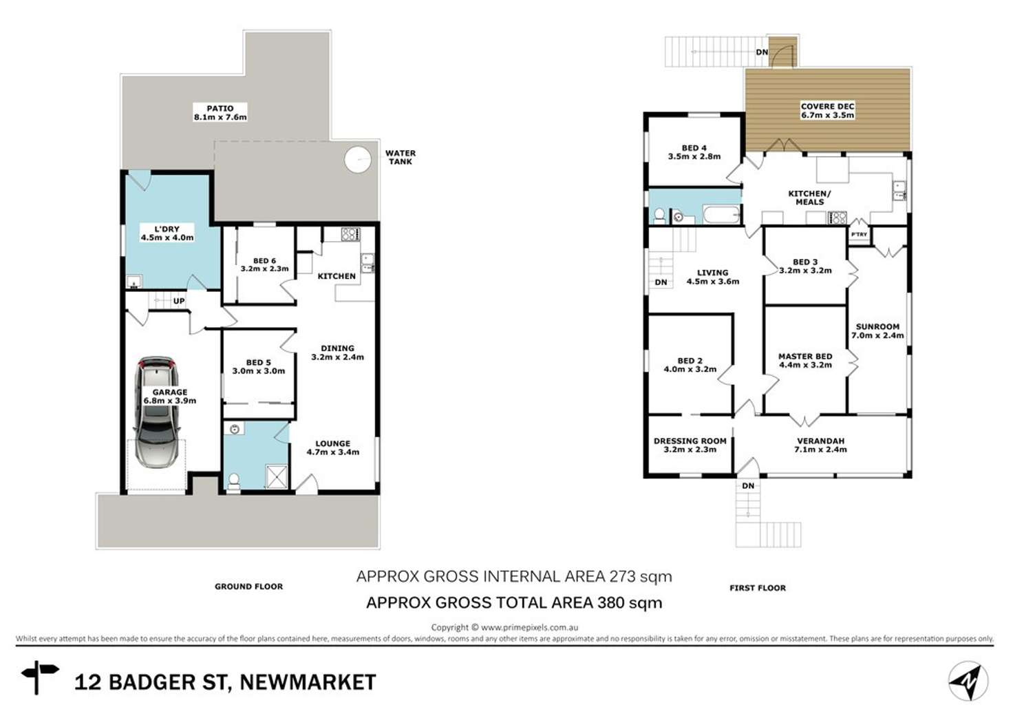 Floorplan of Homely house listing, 12 Badger Street, Newmarket QLD 4051