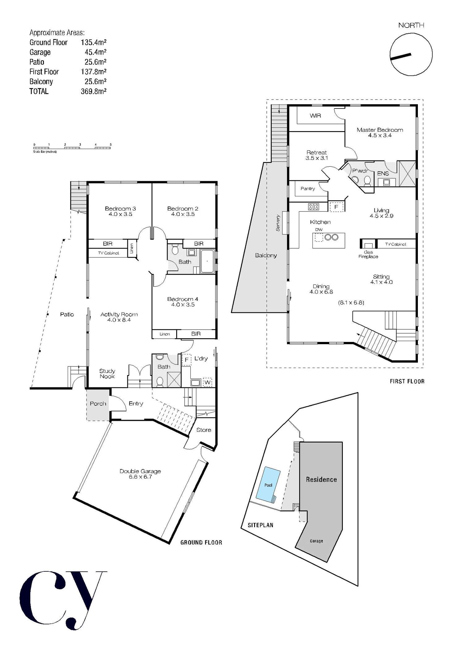 Floorplan of Homely house listing, 1 Carroll Street, Ardross WA 6153