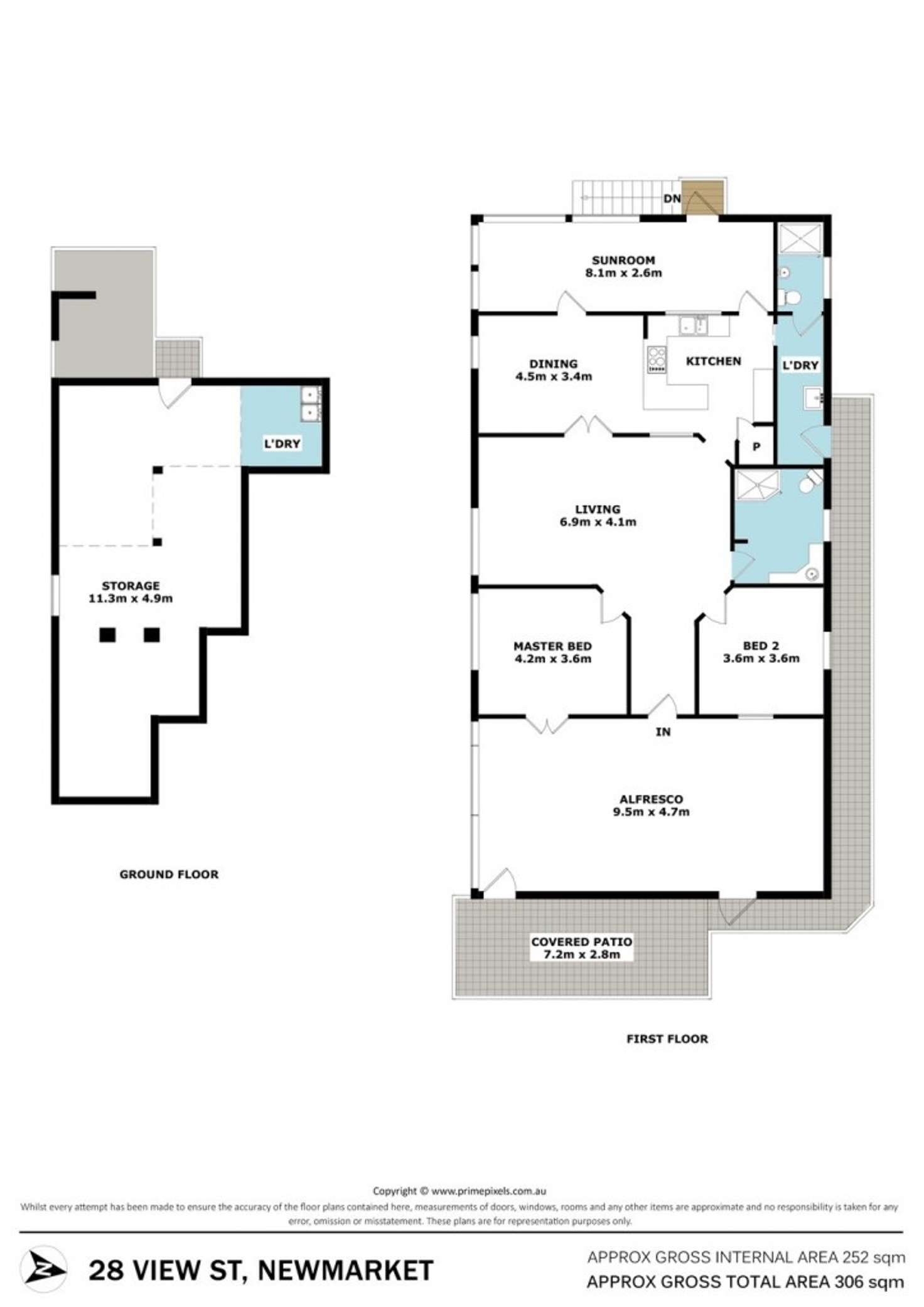 Floorplan of Homely house listing, 28 View Street, Newmarket QLD 4051