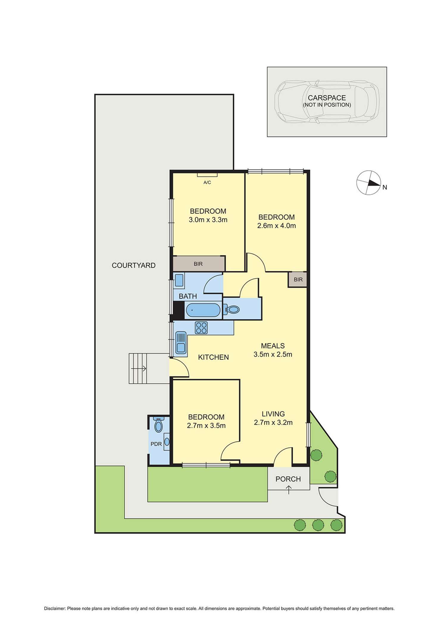 Floorplan of Homely unit listing, 4/8 Chauvel Street, Bentleigh East VIC 3165