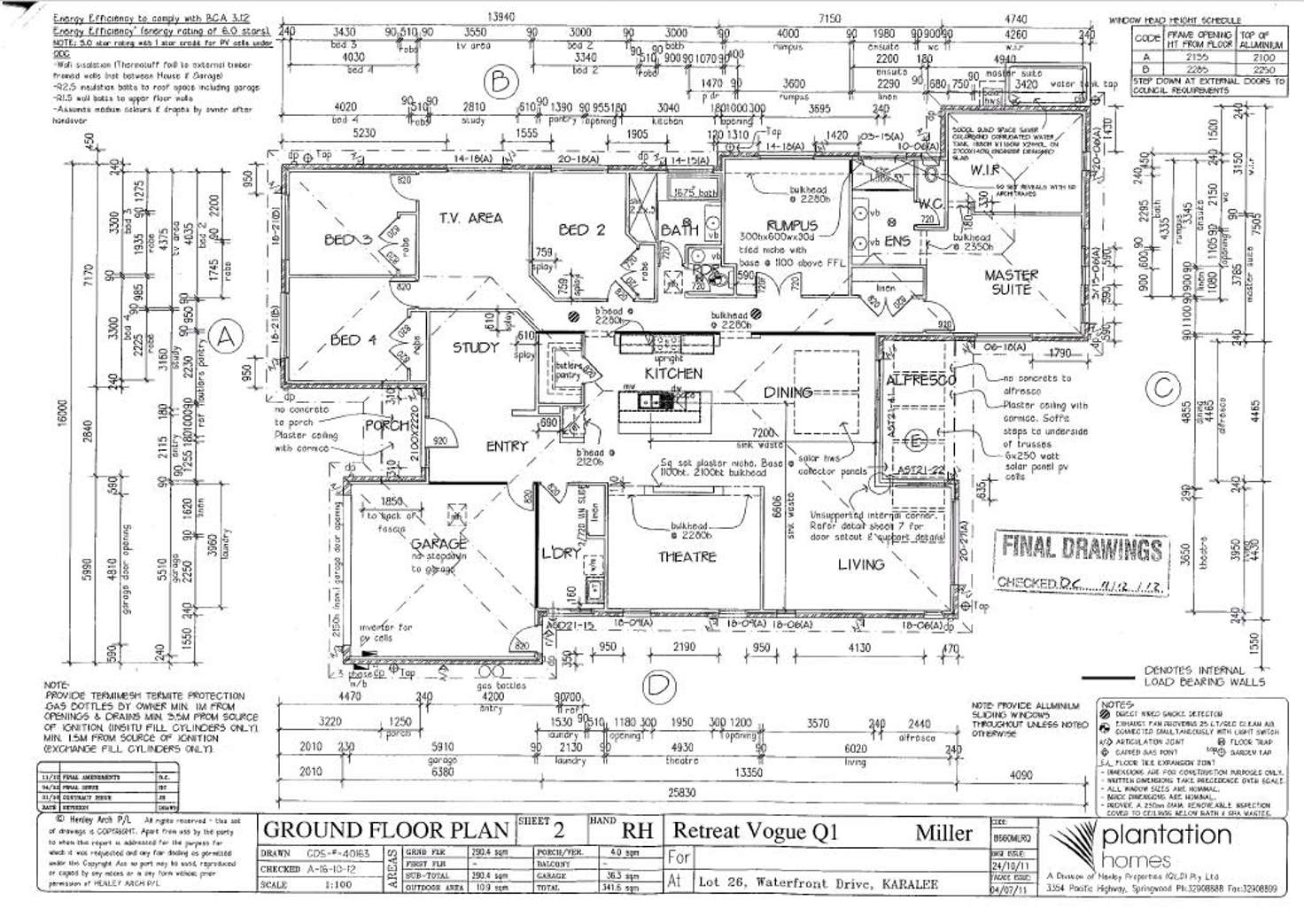 Floorplan of Homely house listing, 104 Waterfront Drive, Karalee QLD 4306