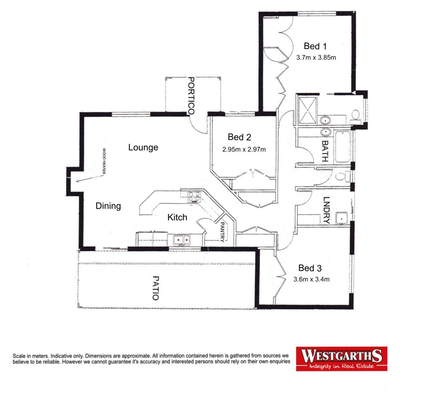 Floorplan of Homely house listing, 76 Stonehouse Road, Aubigny QLD 4401