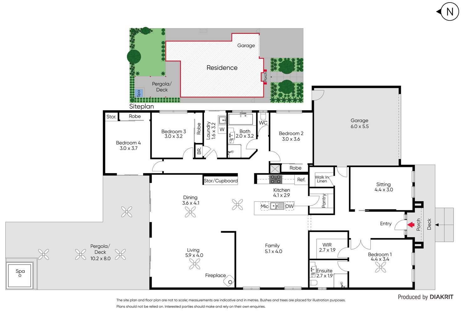 Floorplan of Homely house listing, 5 Bangalay Place, Point Cook VIC 3030