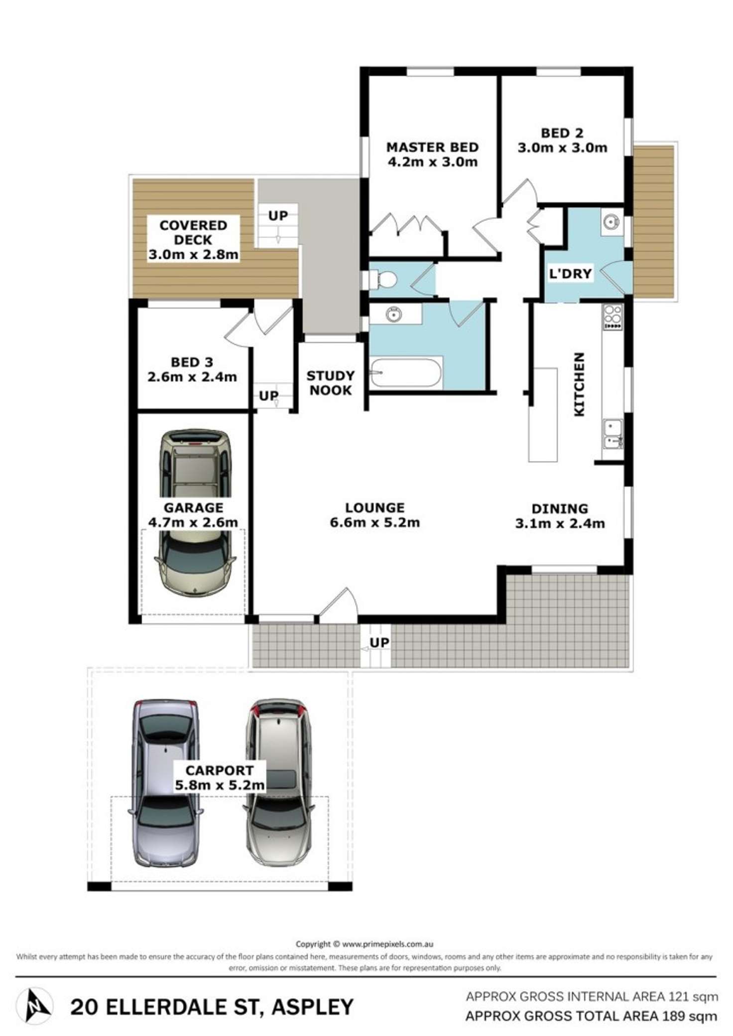 Floorplan of Homely house listing, 20 Ellerdale Street, Aspley QLD 4034