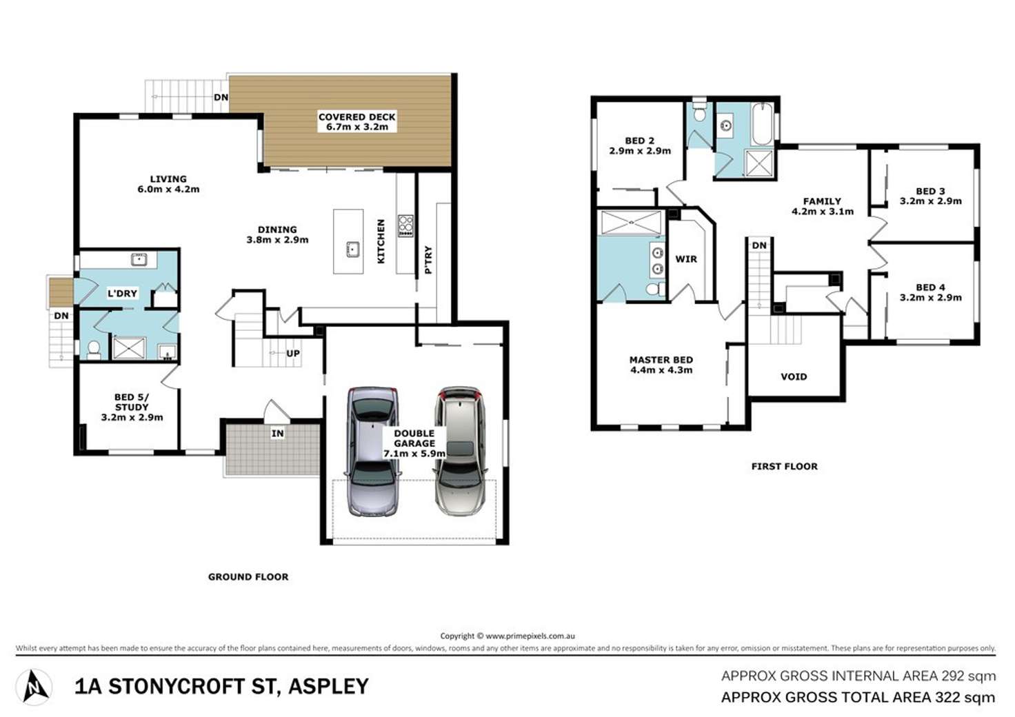 Floorplan of Homely house listing, 1A Stonycroft Street, Aspley QLD 4034